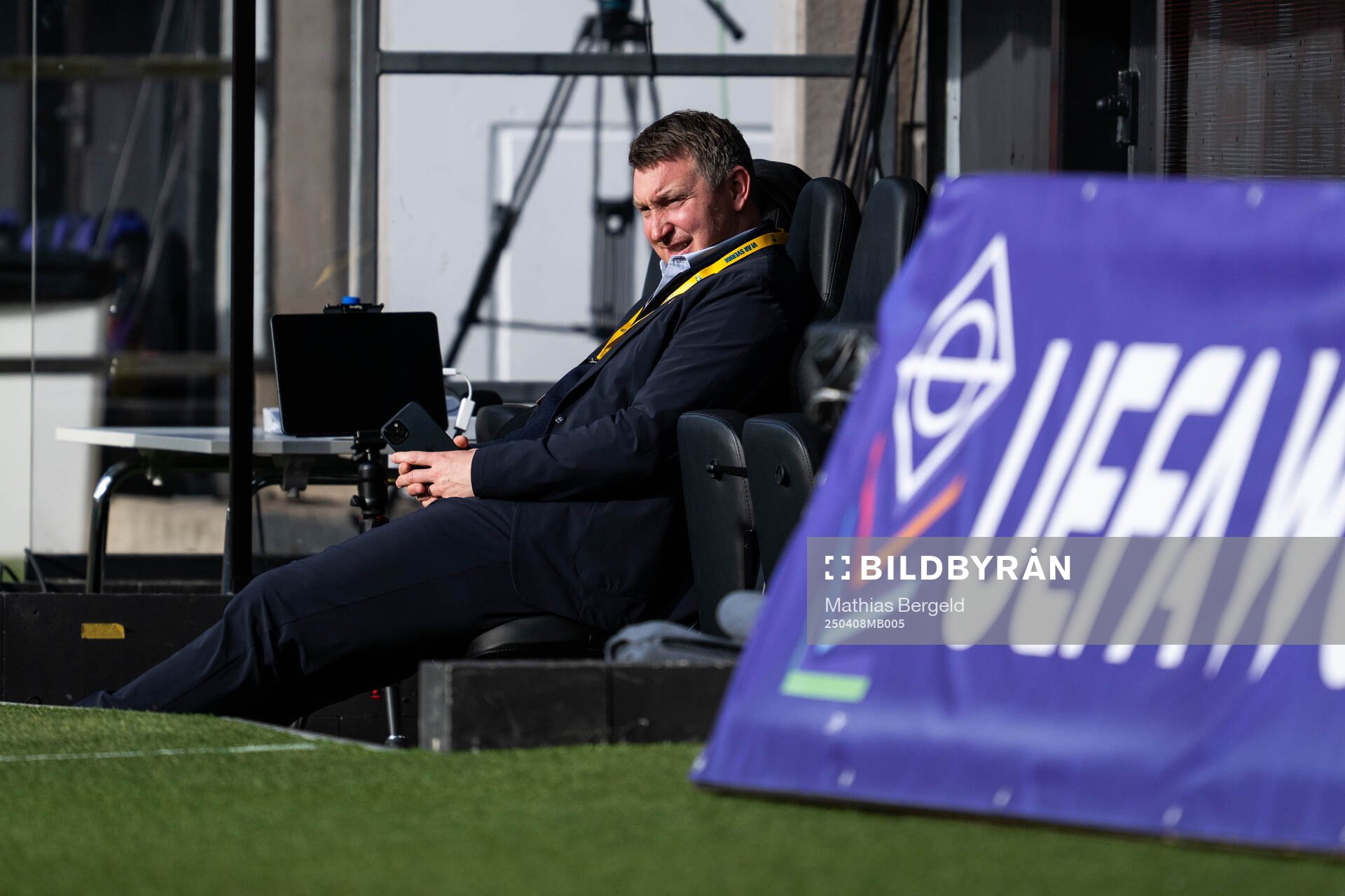 Kim Källström, head of football at the Swedish football