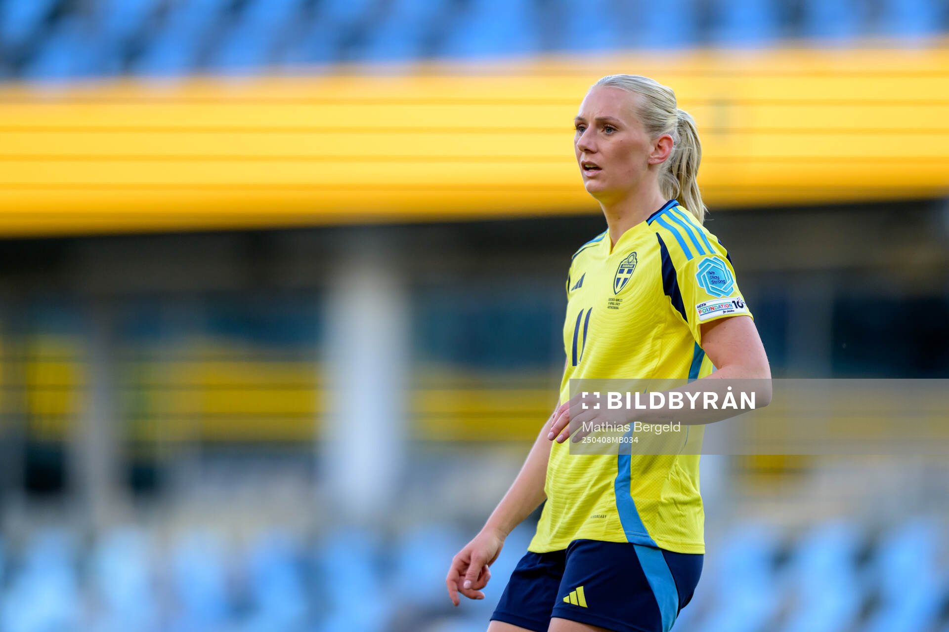 Stina Blackstenius of Sweden