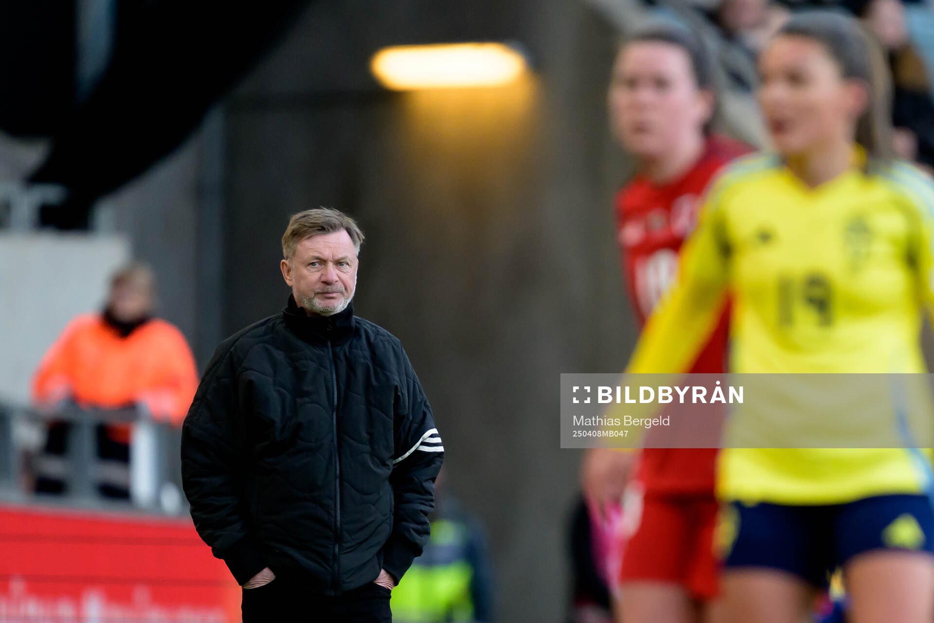 Head coach Peter Gerhardsson of Sweden