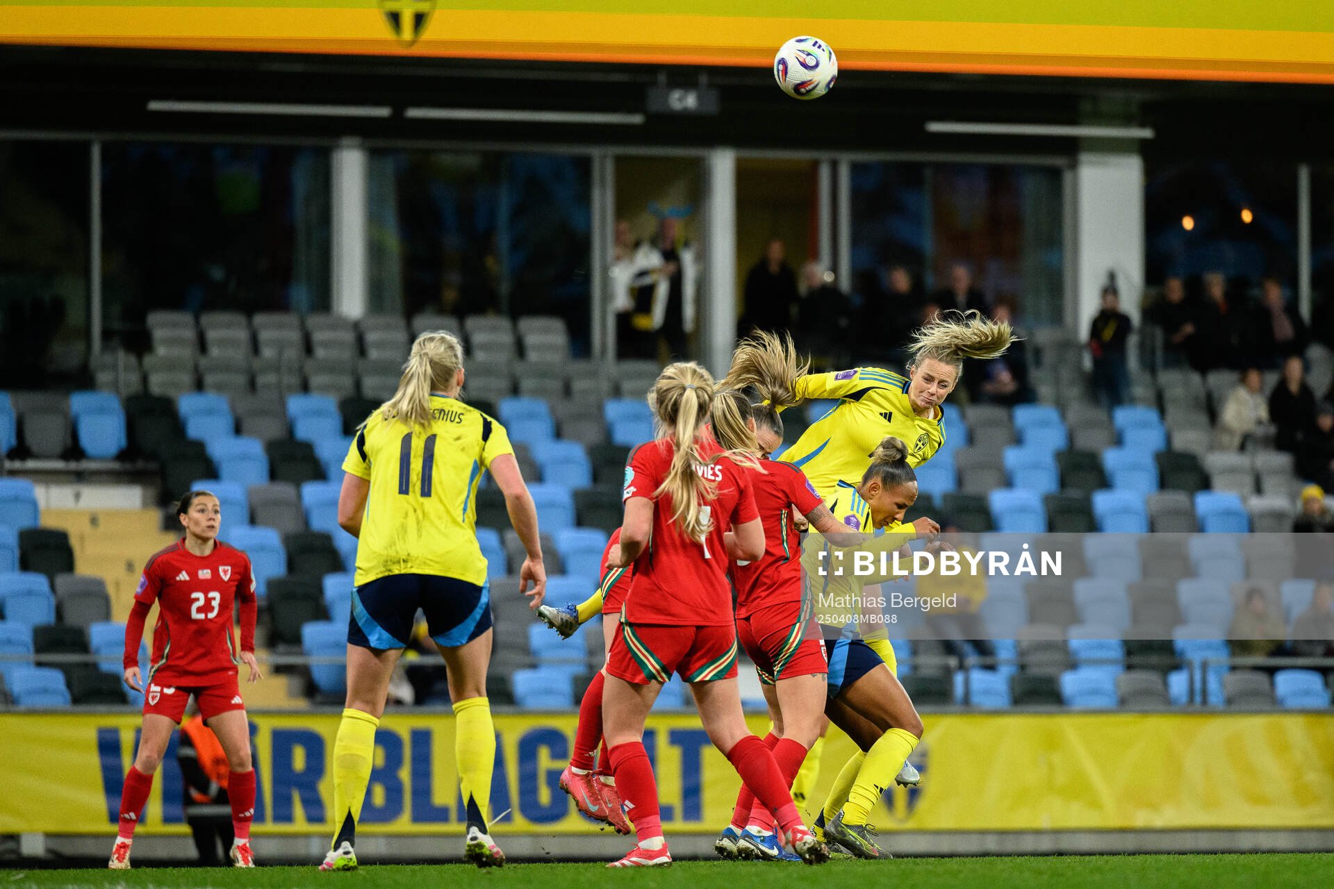 Amanda Ilestedt of Sweden