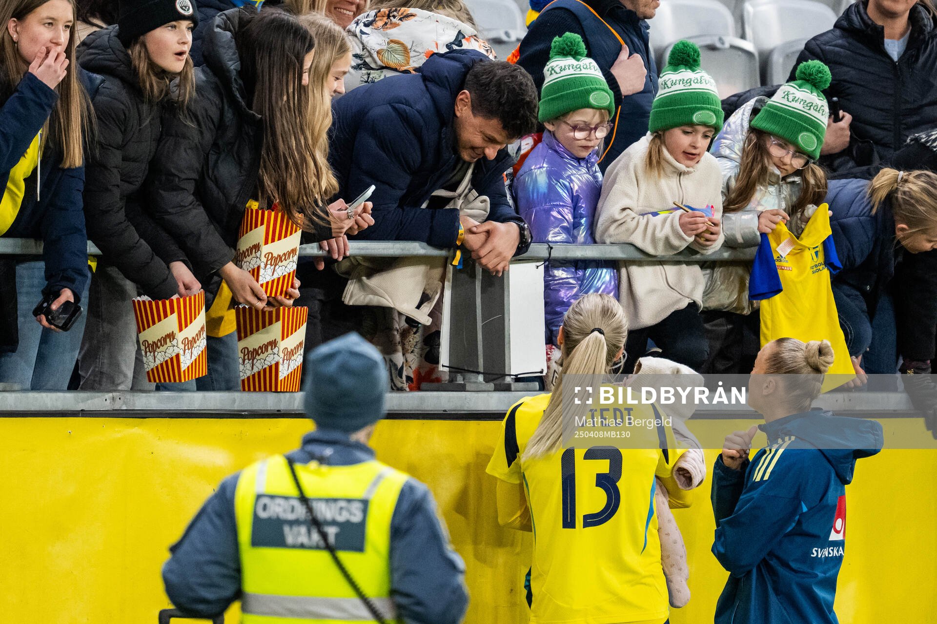 Amanda Ilestedt of Sweden with her partner Rainer Müller