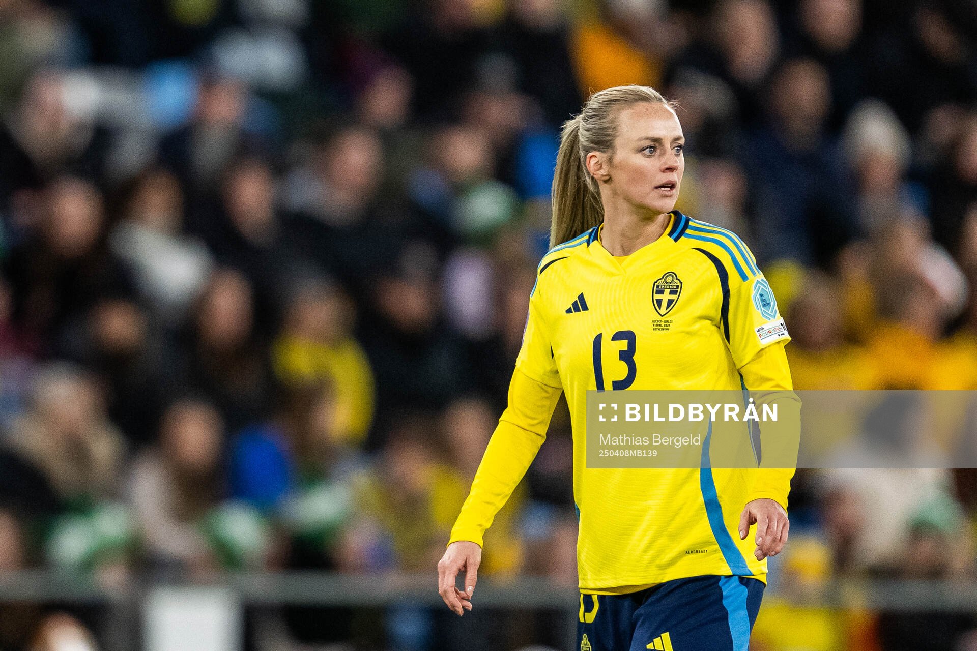 Amanda Ilestedt of Sweden