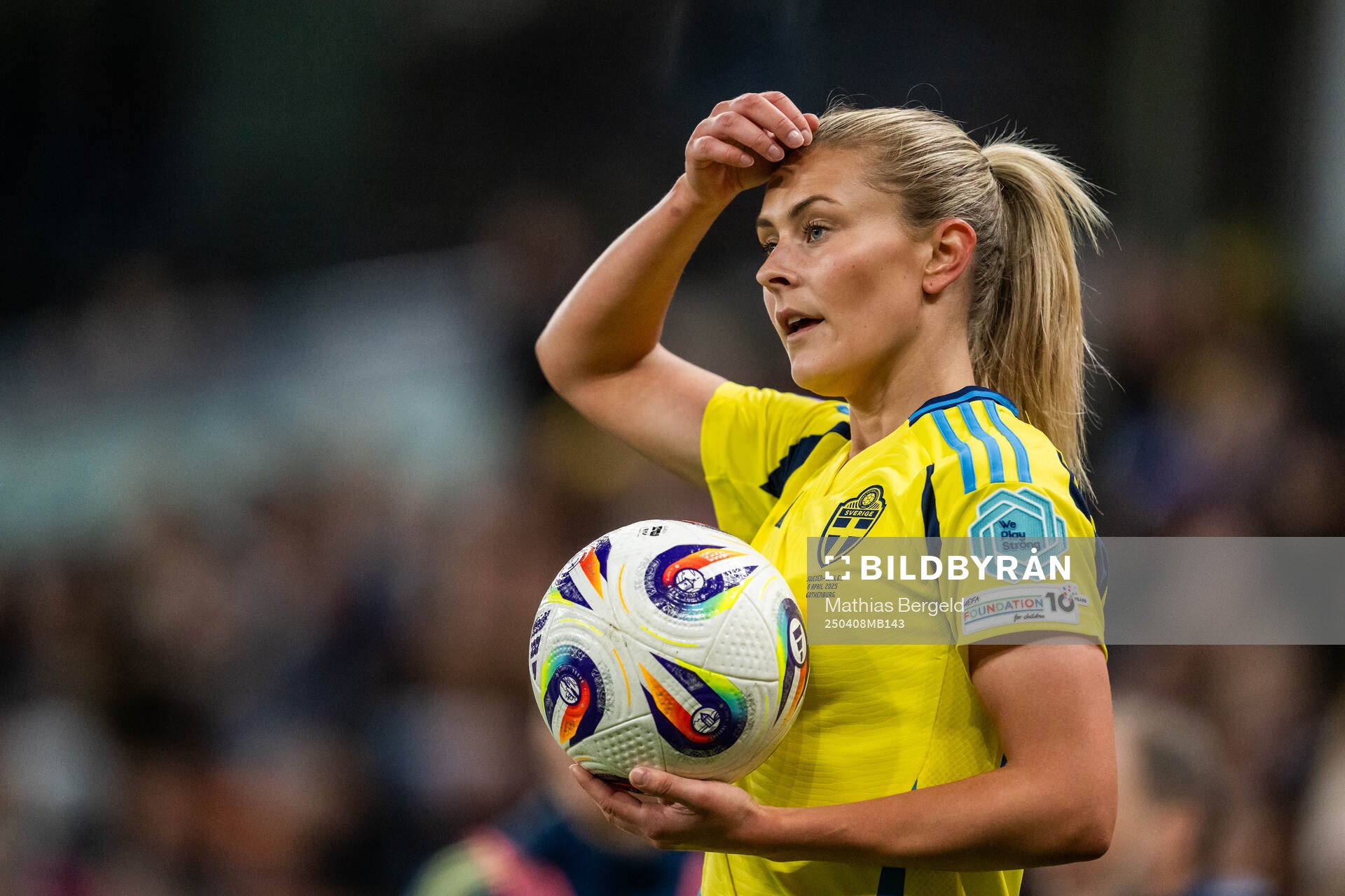 Amanda Nildén of Sweden