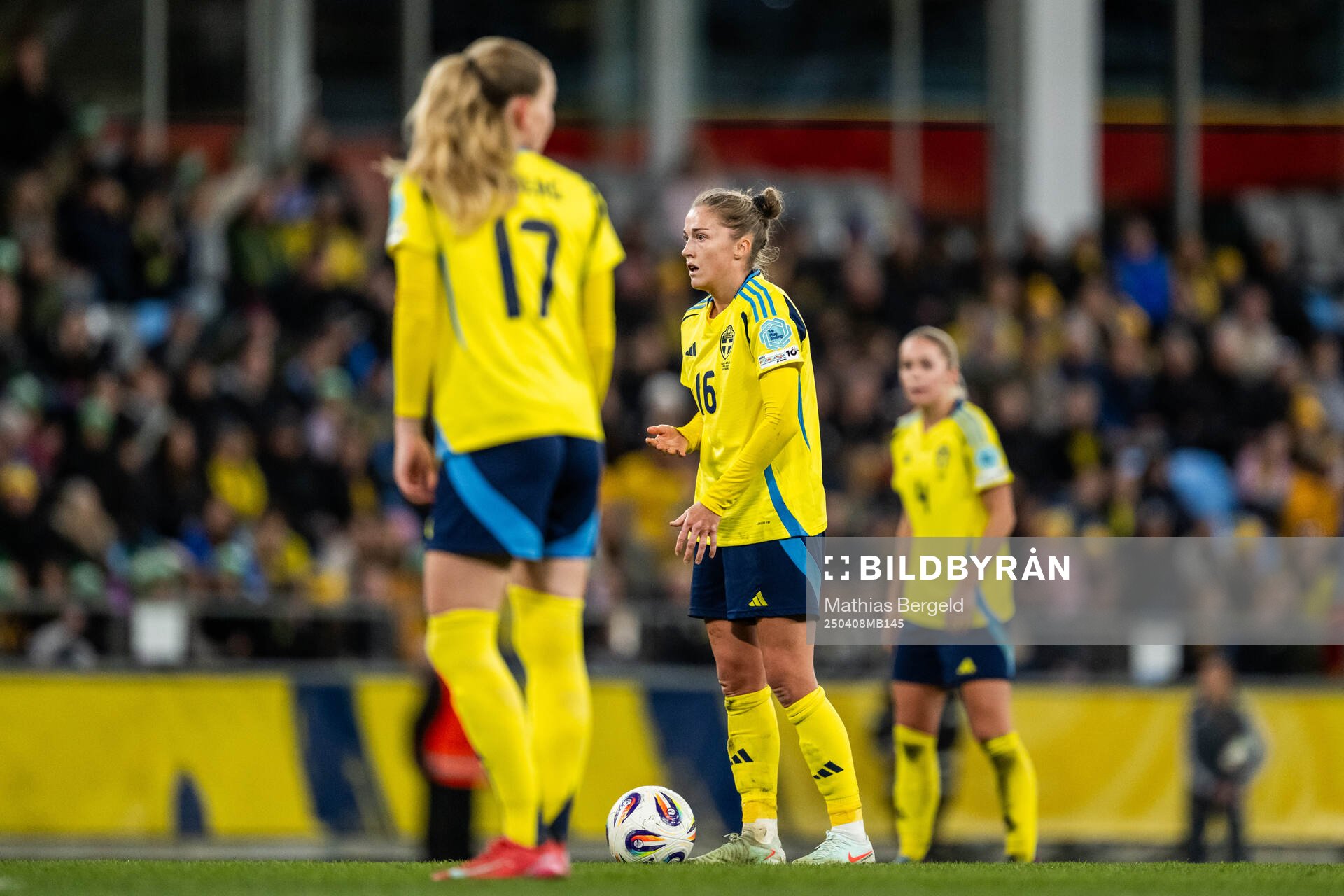 Matilda Vinberg, Filippa Angeldahl and Hanna Lundkvist of