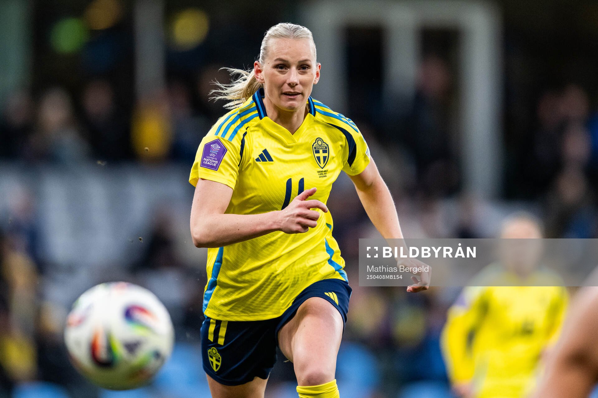 Stina Blackstenius of Sweden