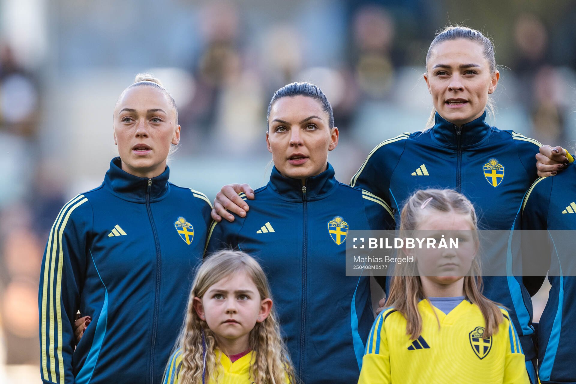 Hanna Bennison, Johanna Rytting Kaneryd and Fridolina