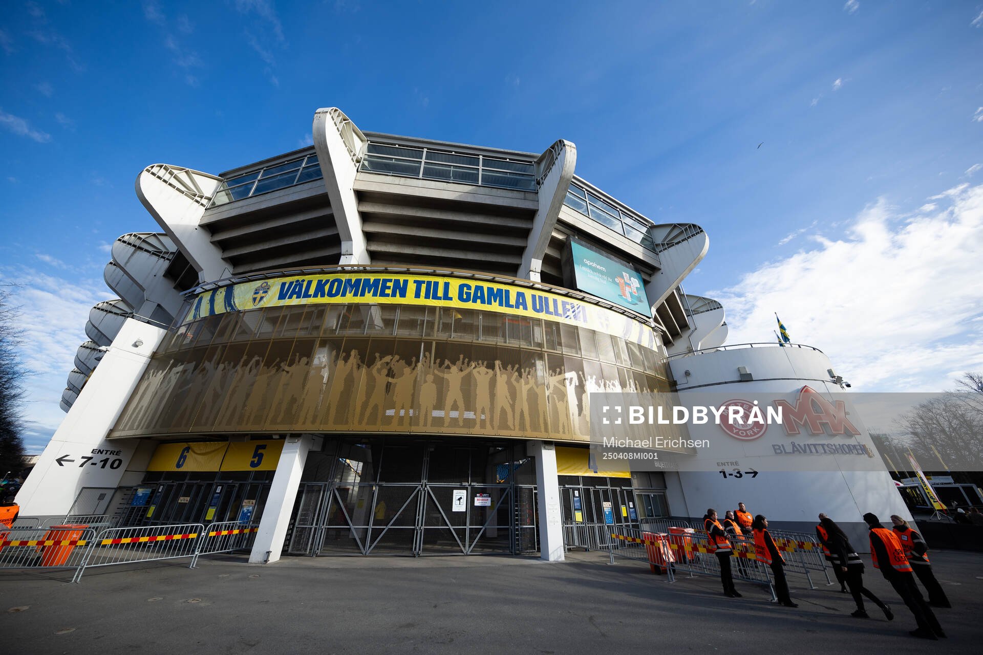 Exterior view of Gamla Ullevi