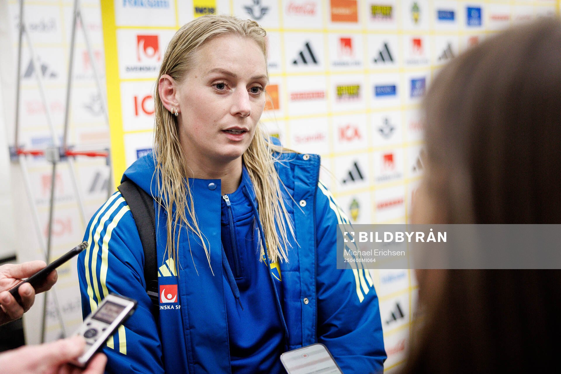 Stina Blackstenius of Sweden