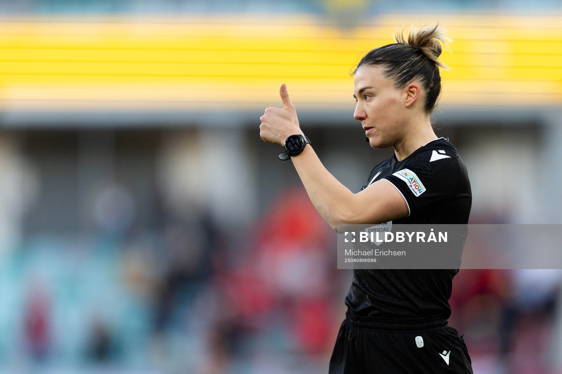 Referee Olatz Rivera Olmedo