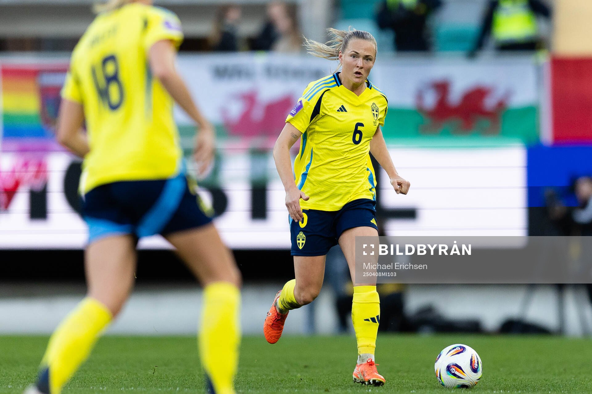 Magdalena Eriksson of Sweden