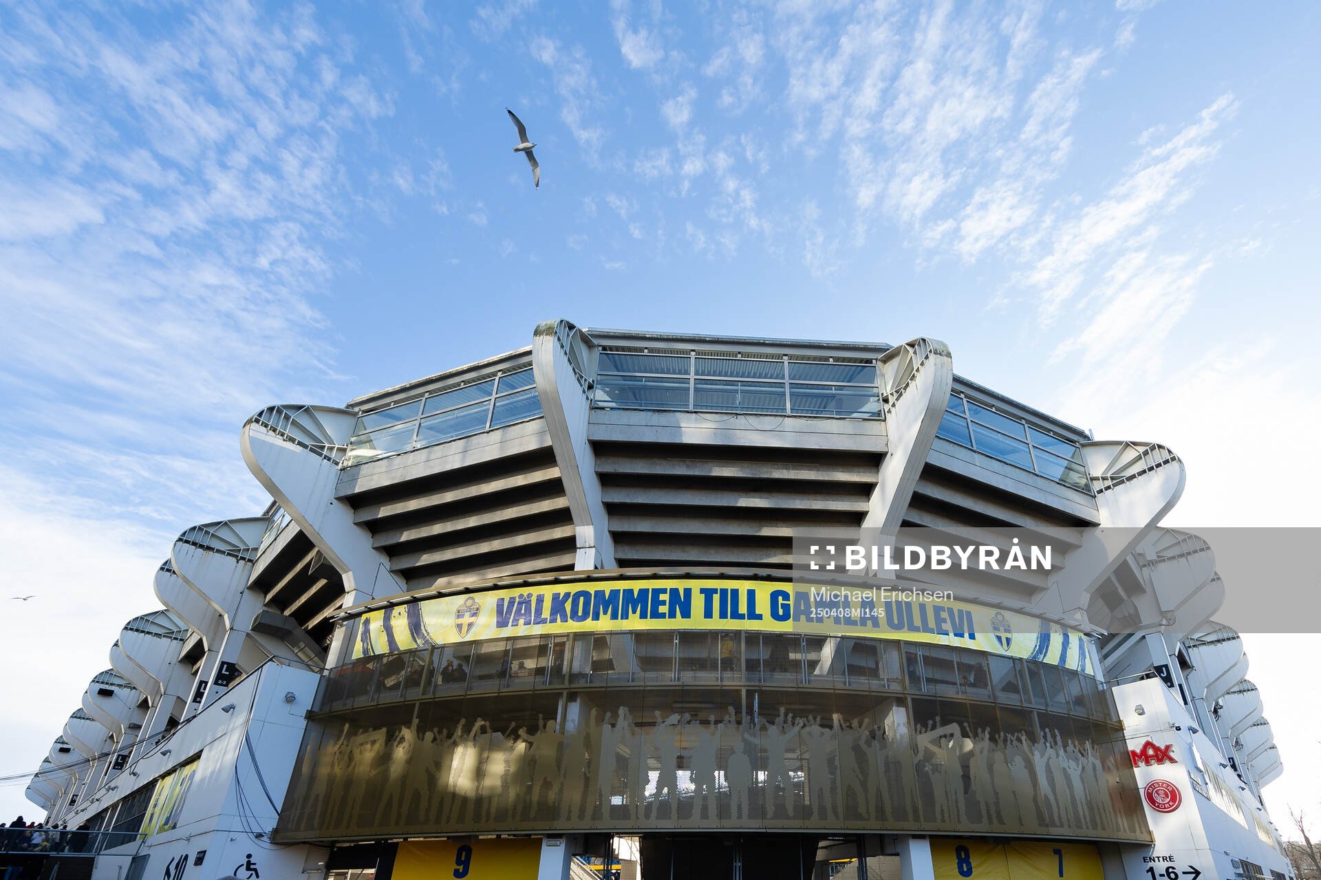 Exterior view of Gamla Ullevi