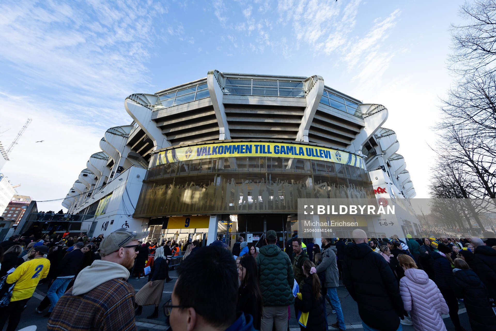 Exterior view of Gamla Ullevi