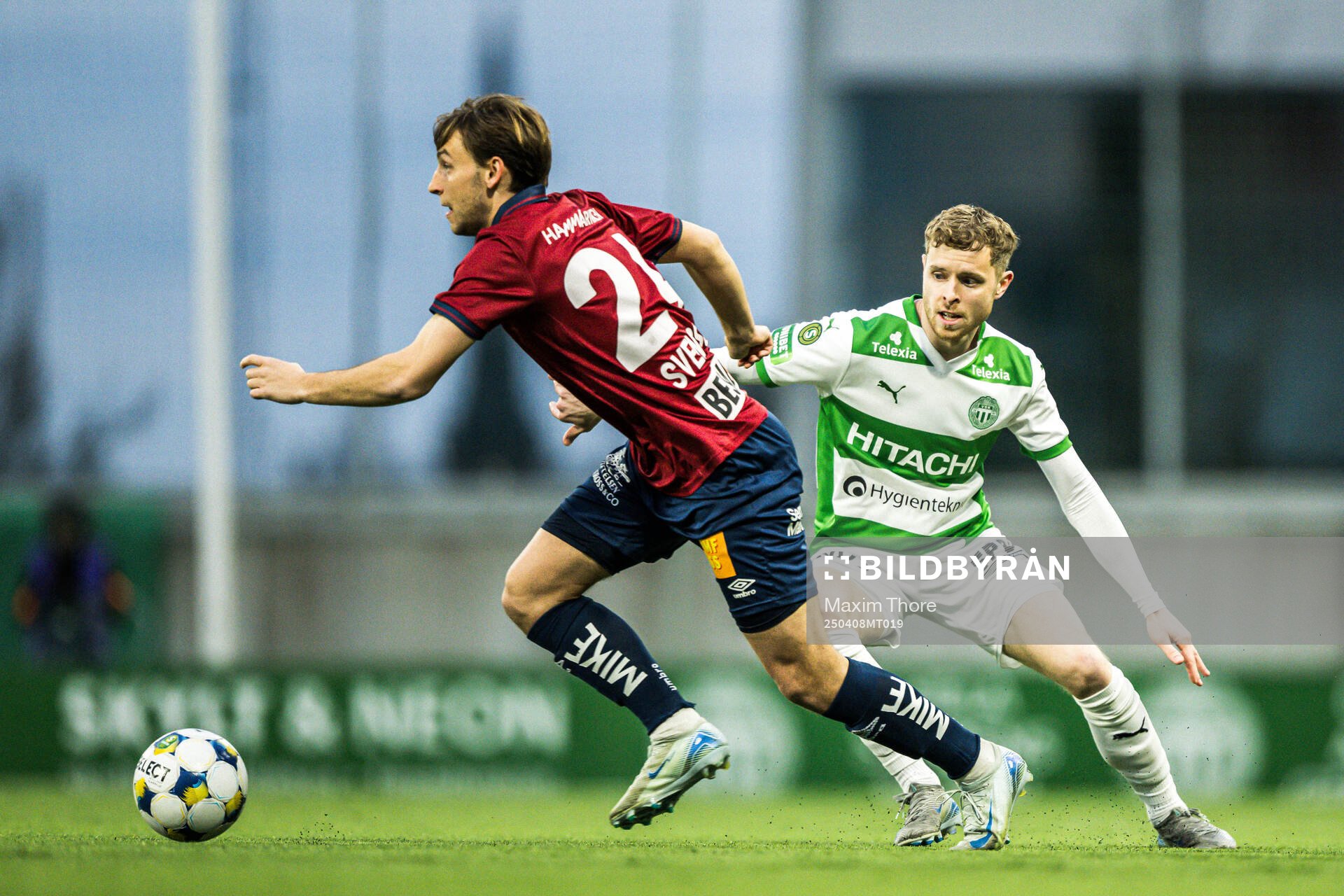 Örgrytes Månz Karlsson och Västerås Victor Wernersson
