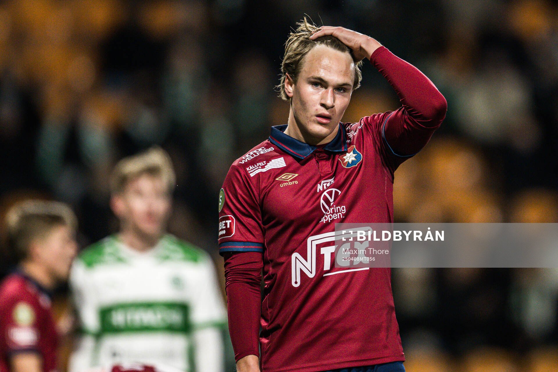Örgrytes William Svensson deppar