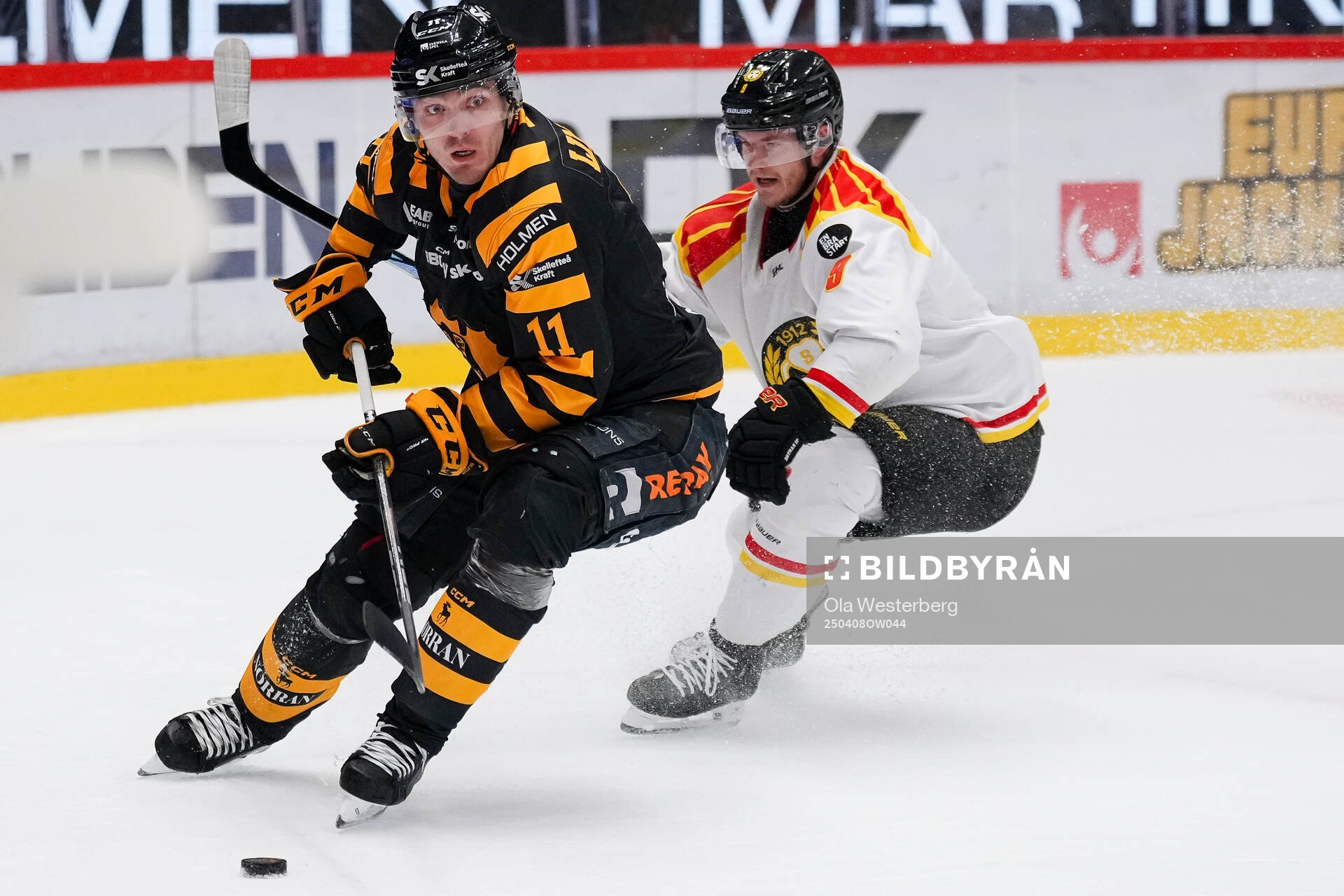 Skellefteås Max Lindholm och Brynäs Victor Söderström