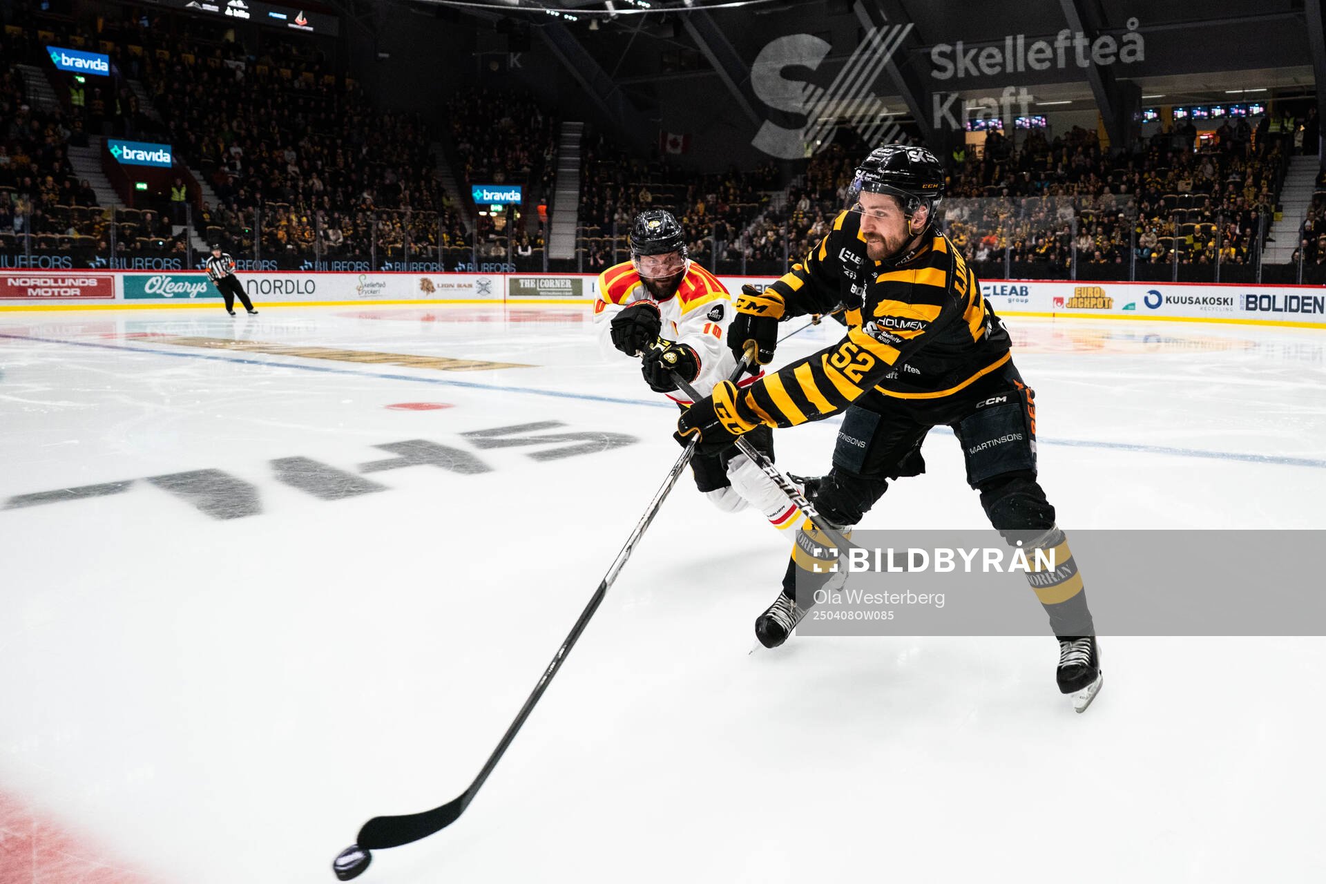 Brynäs Johan Larsson och Skellefteås Arvid Lundberg