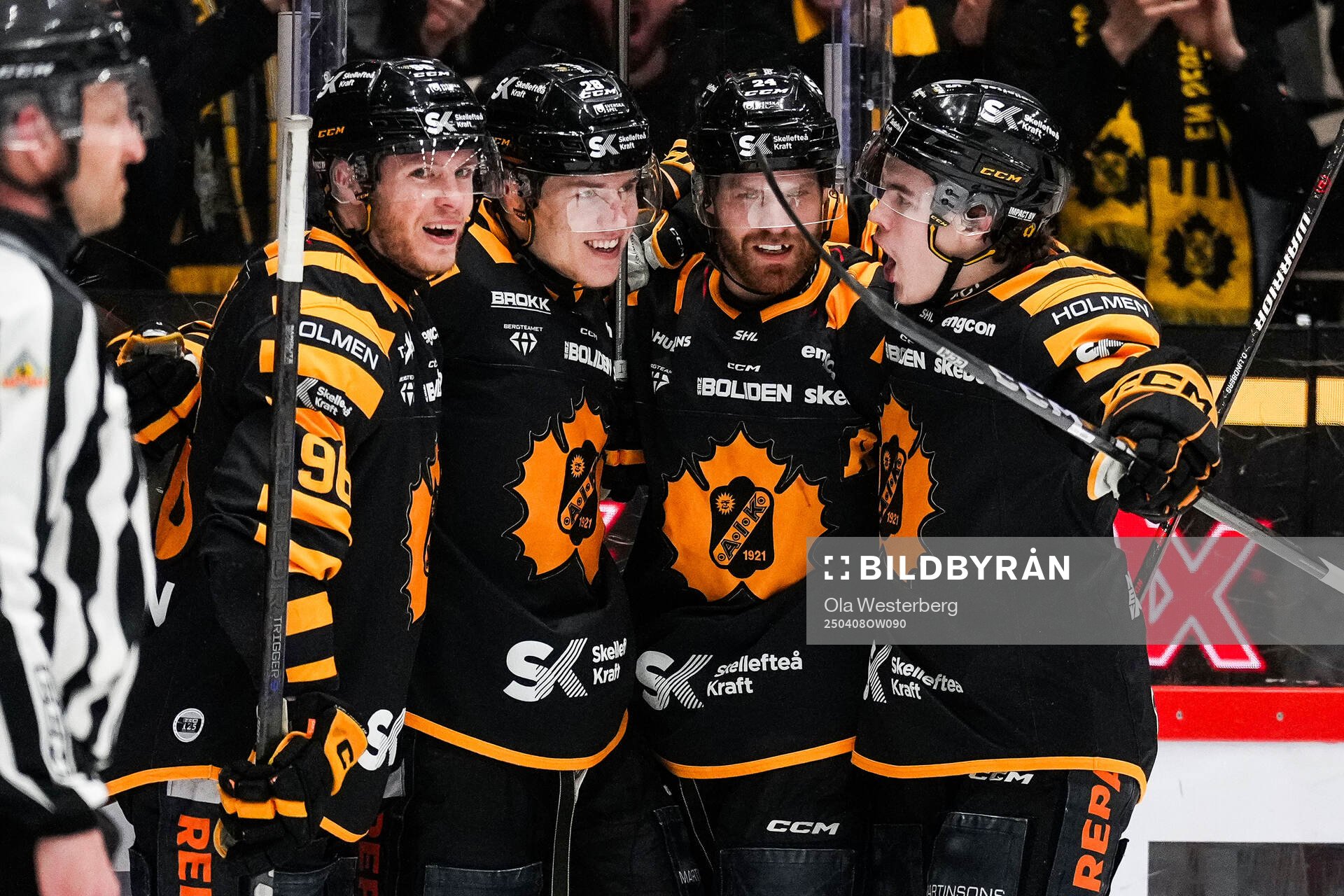 Skellefteås Rickard Hugg, Michael Brandsegg-Nygård, Oscar