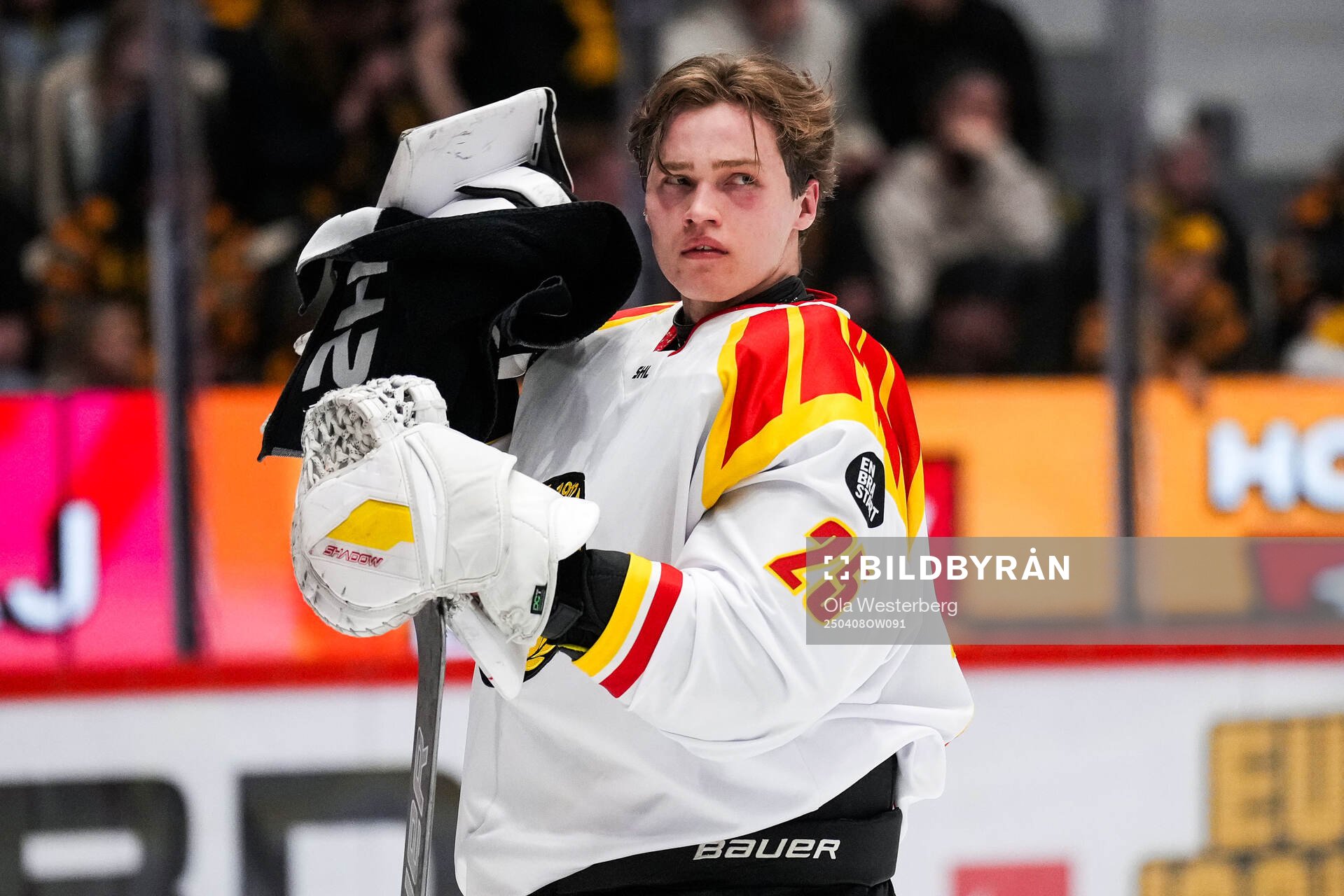 Brynäs målvakt Oscar Westman