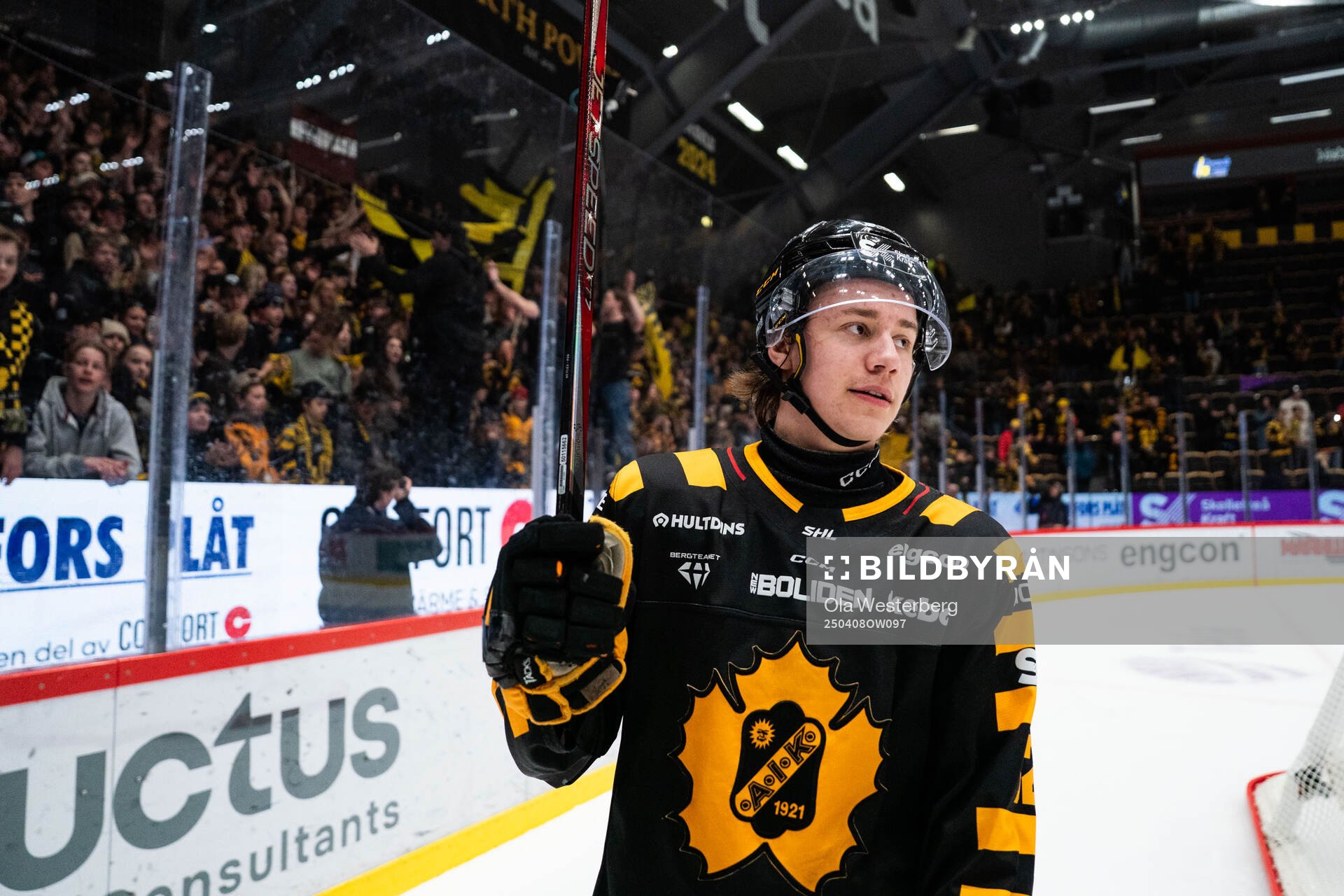 Skellefteås Valter Lindberg jublar
