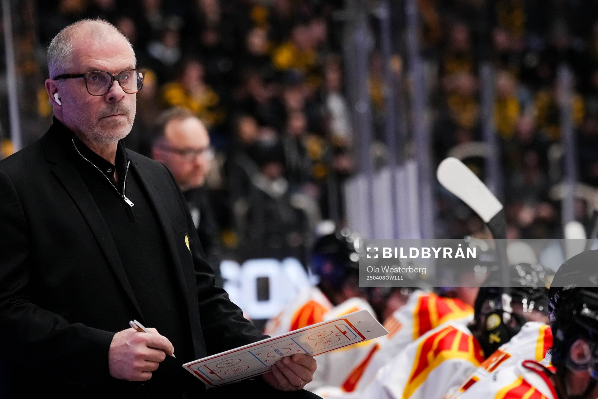Brynäs assisterande tränare Anders Carlsson