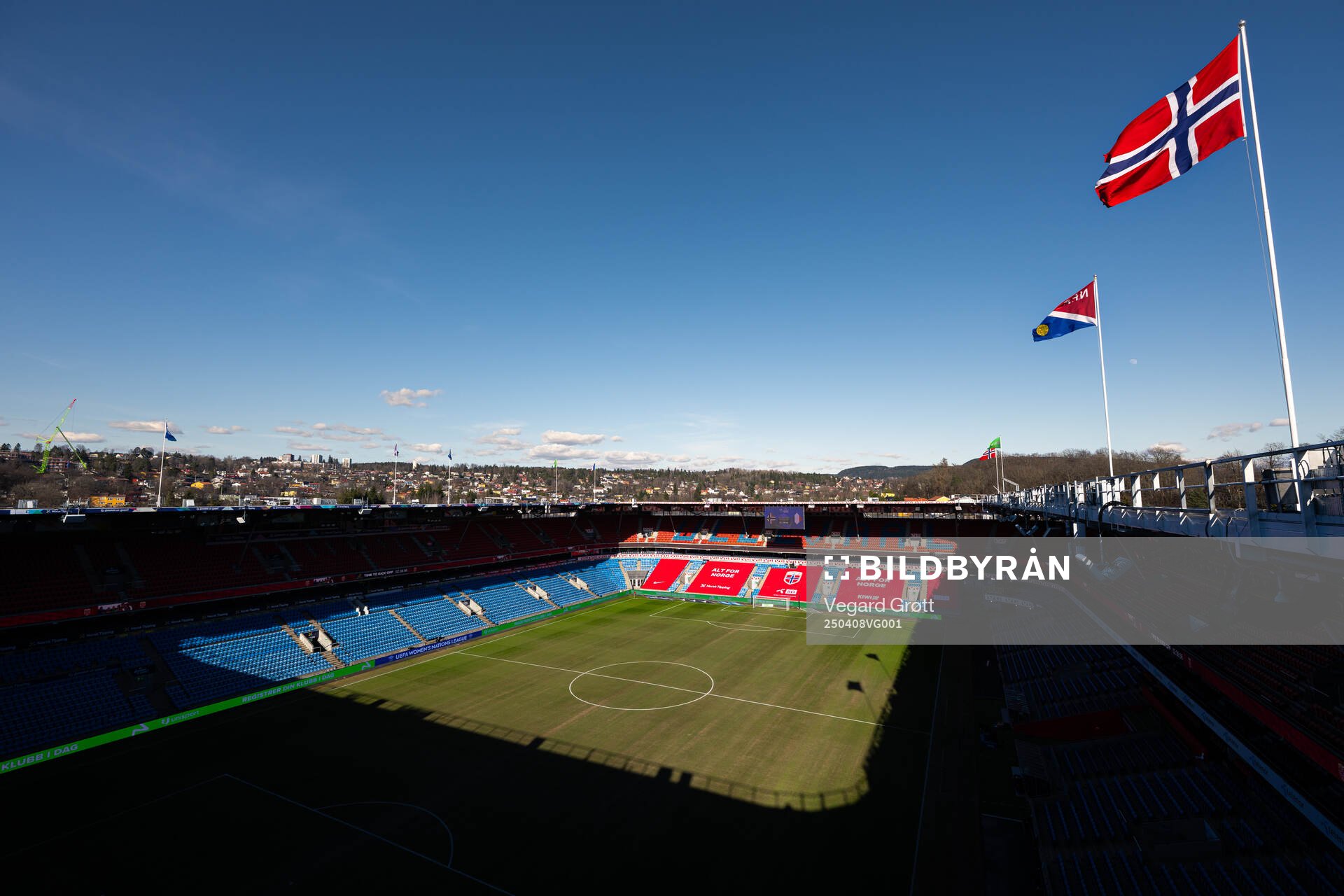 General view of Ullevaal stadion