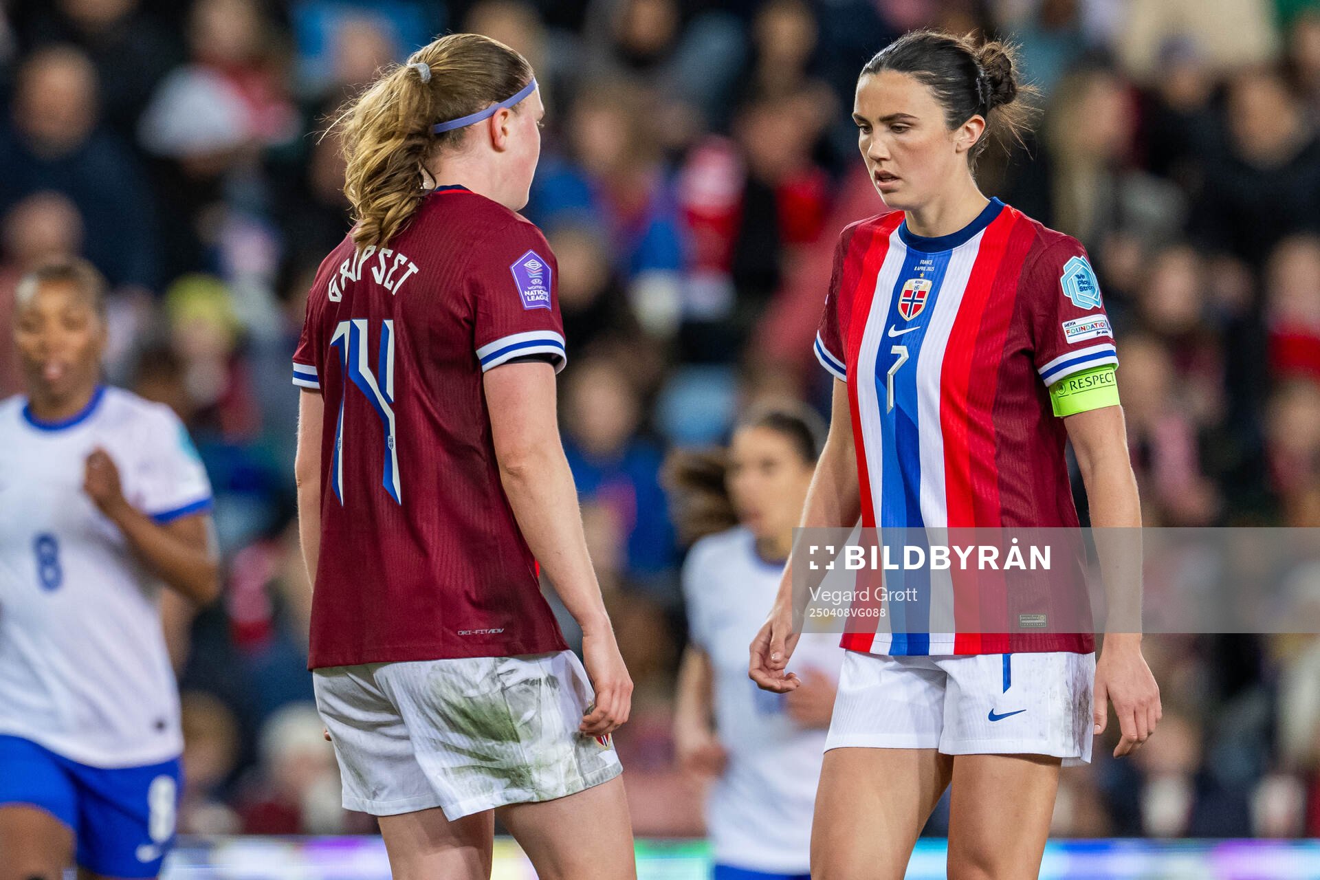 Signe Gaupset and Ingrid Syrstad Engen of Norway