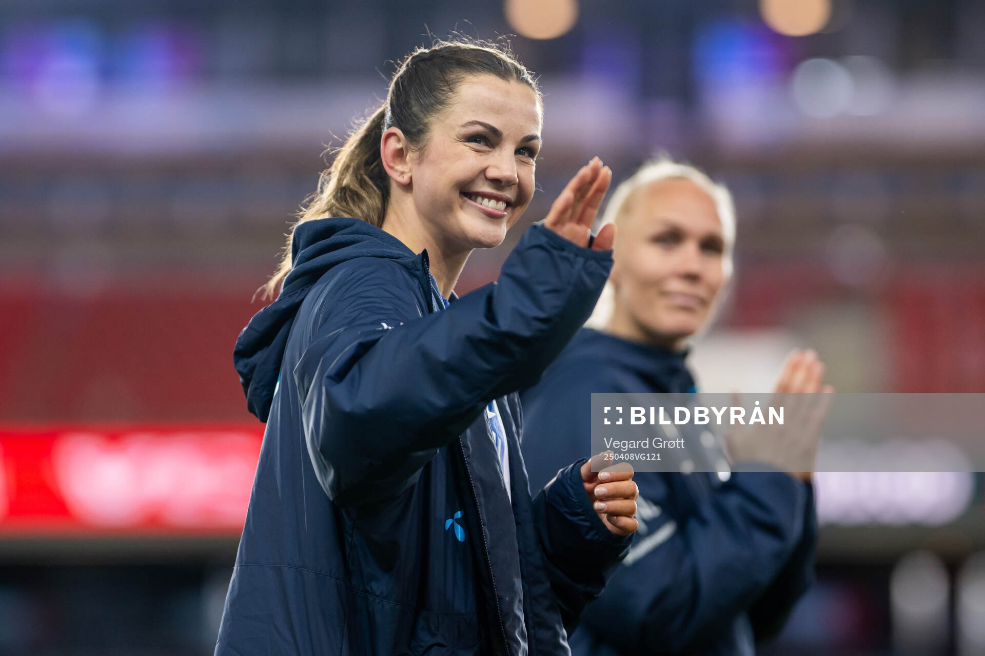 Tuva Hansen of Norway after the UEFA Women’s Nations League football match between Norway and France on April 8, 2025 in Oslo. 
