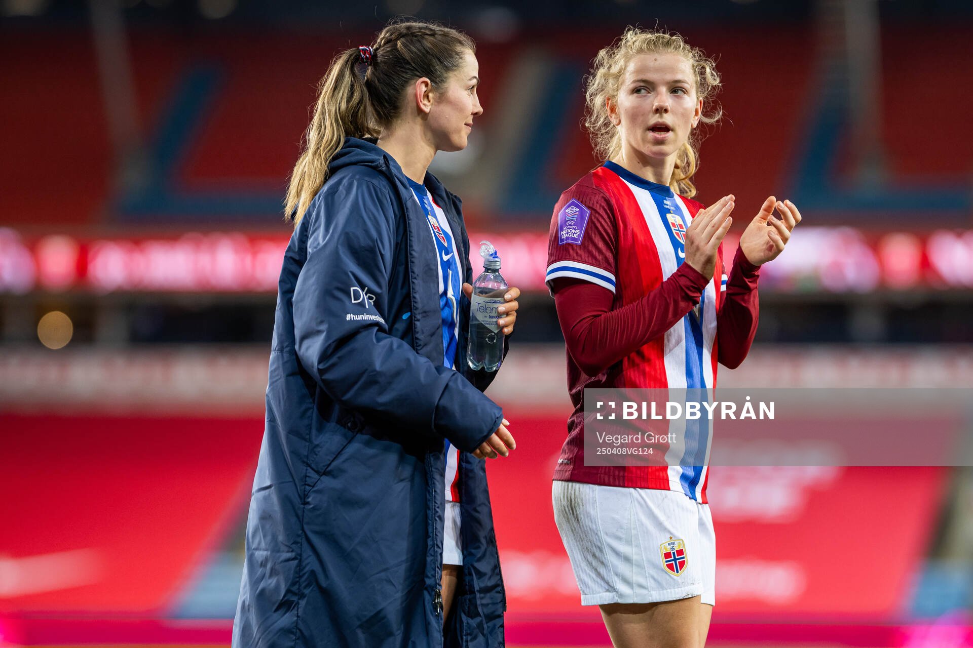 Tuva Hansen and Justine Kielland of Norway
