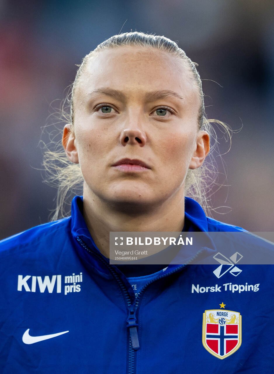 Synne Sofie Kinden Jensen of Norway line up
