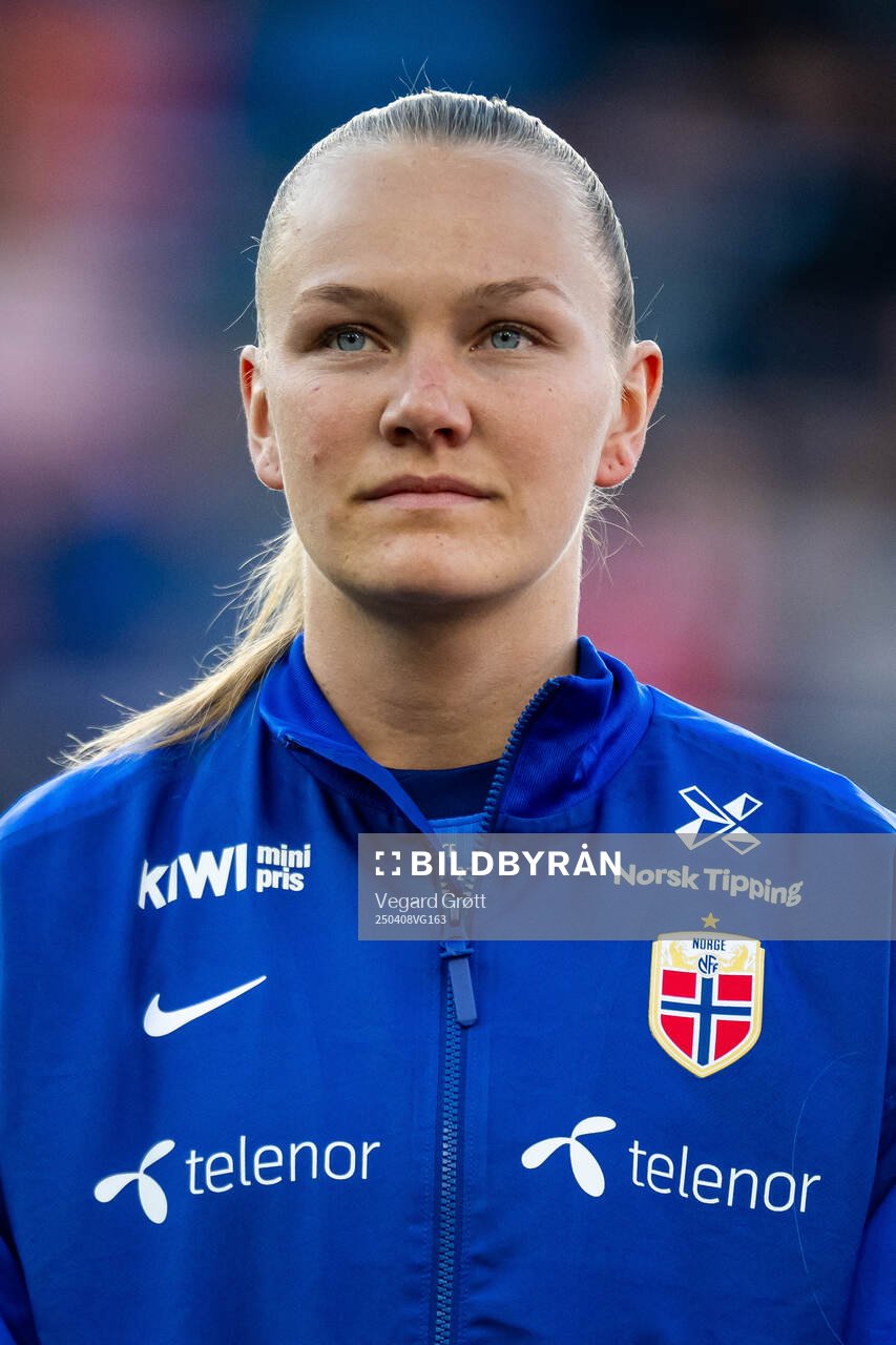 Frida Maanum of Norway line up