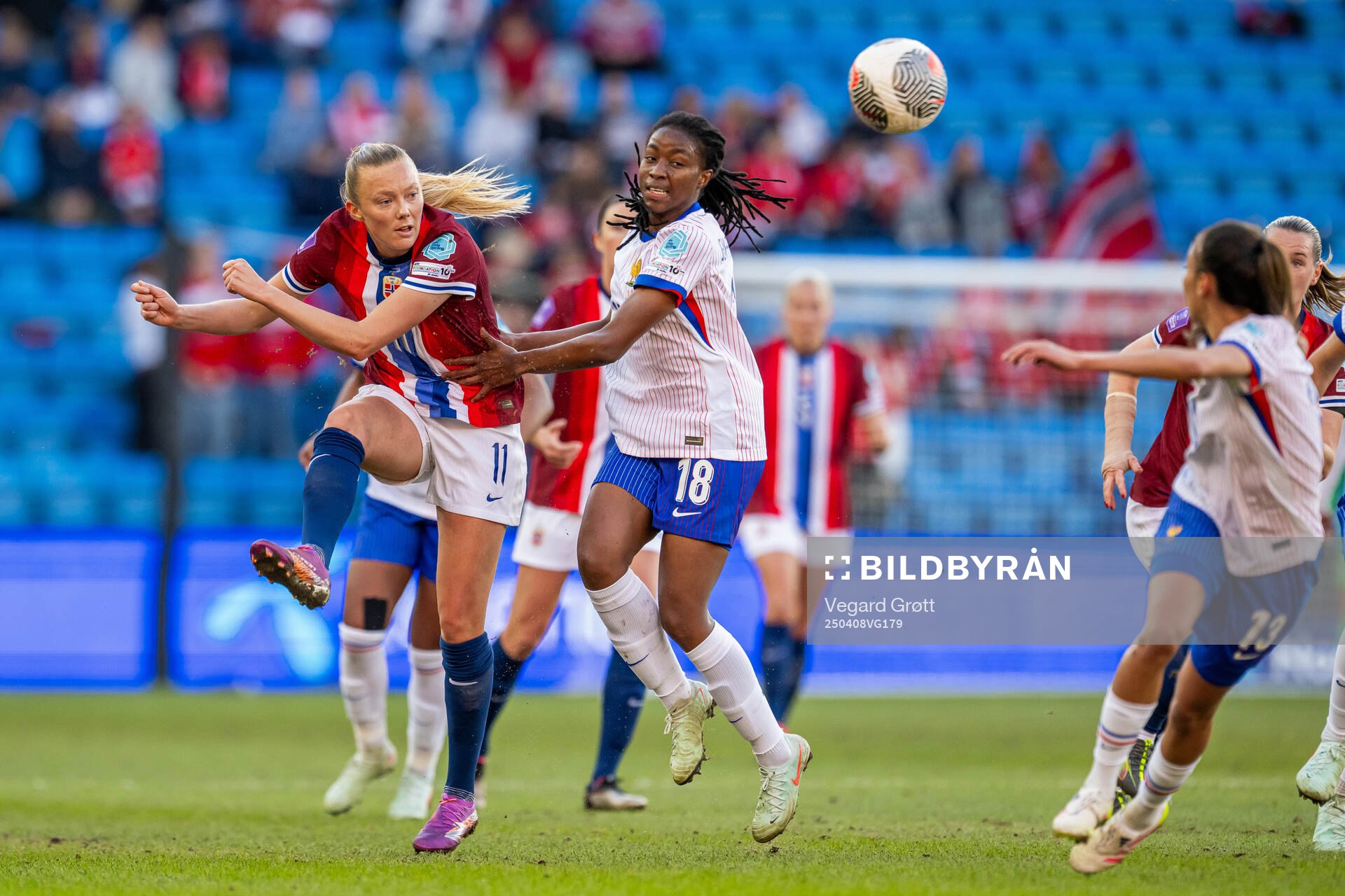 Synne Sofie Kinden Jensen of Norway and Oriane