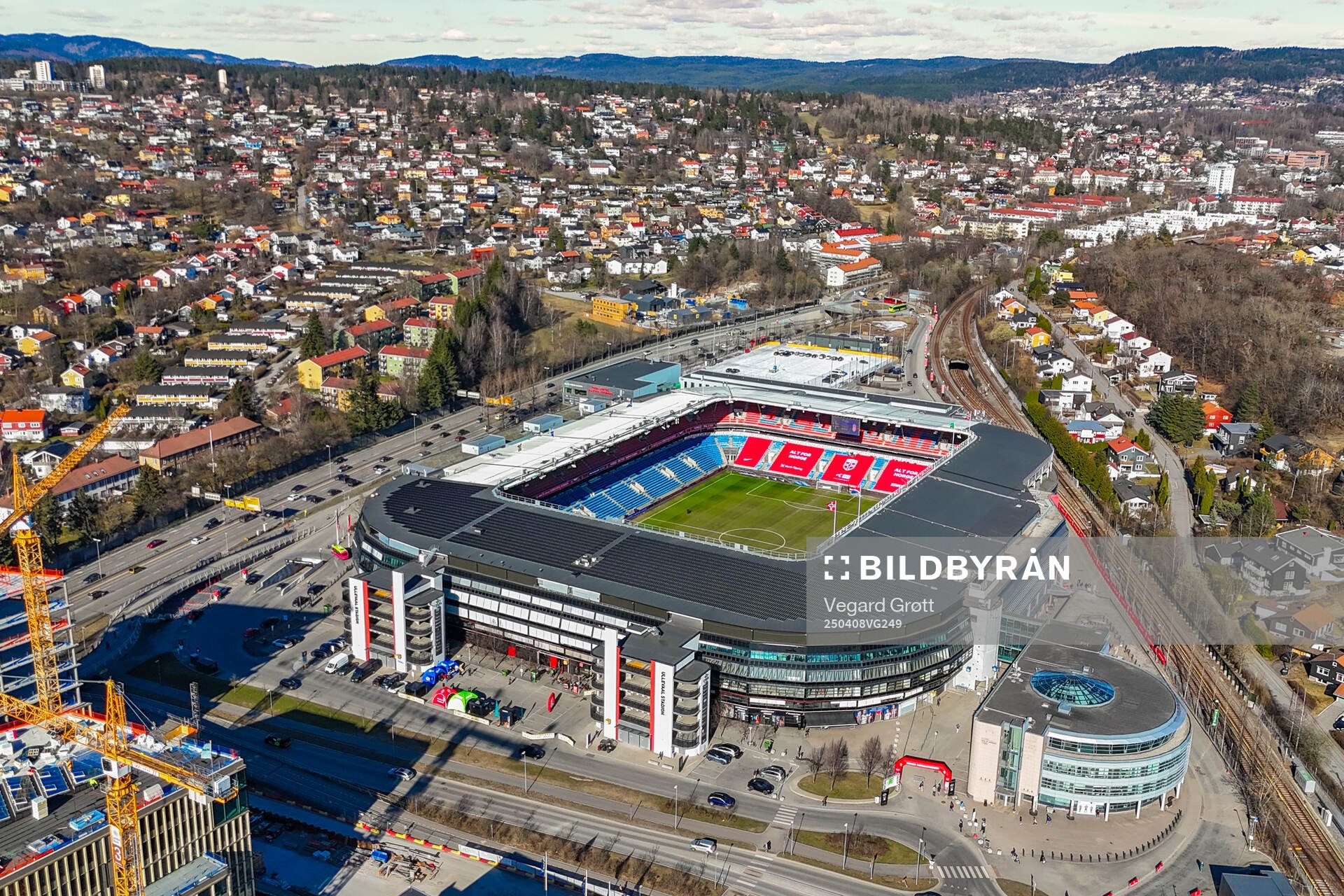General view of Ullevaal stadion