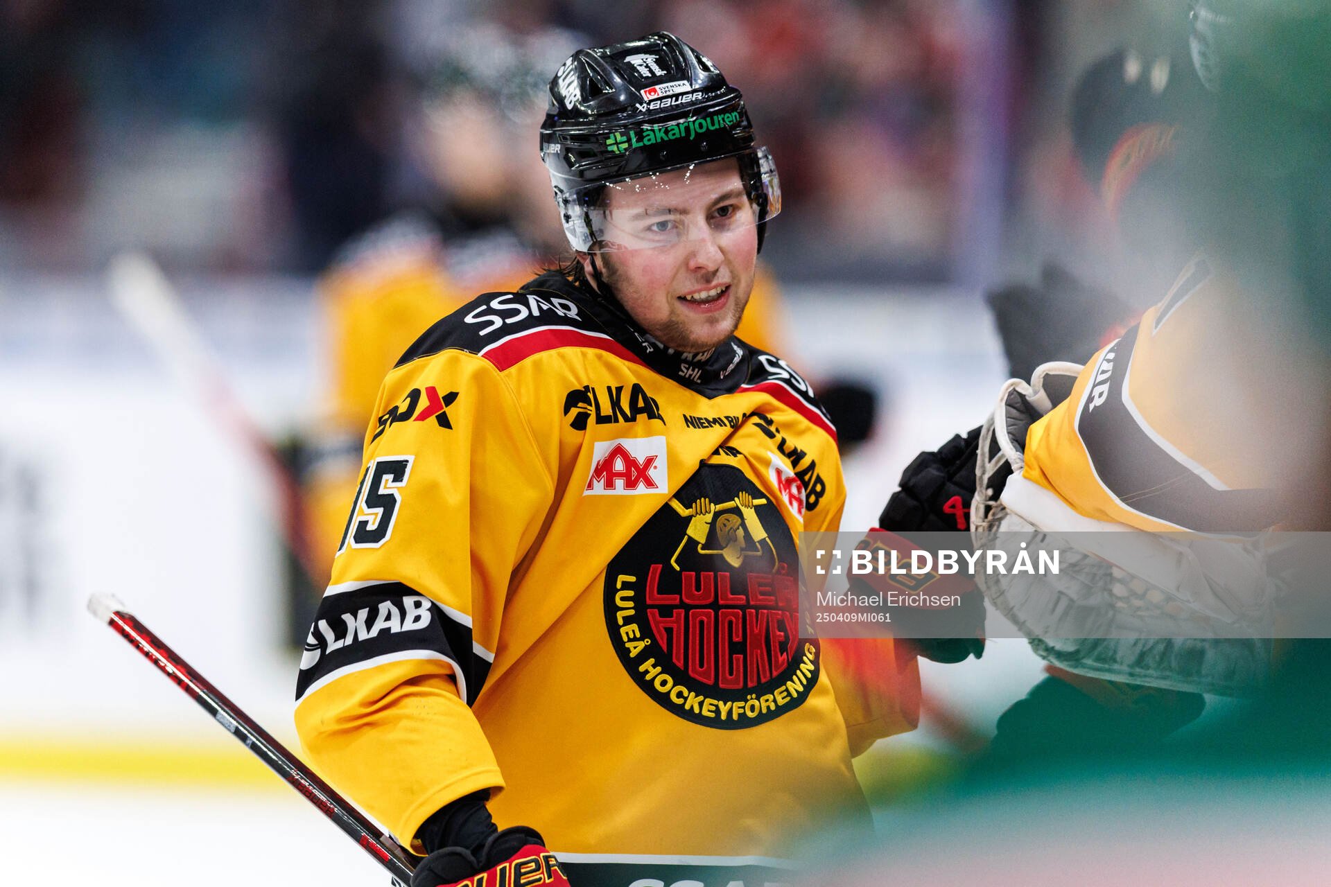 Luleås David Granberg jublar