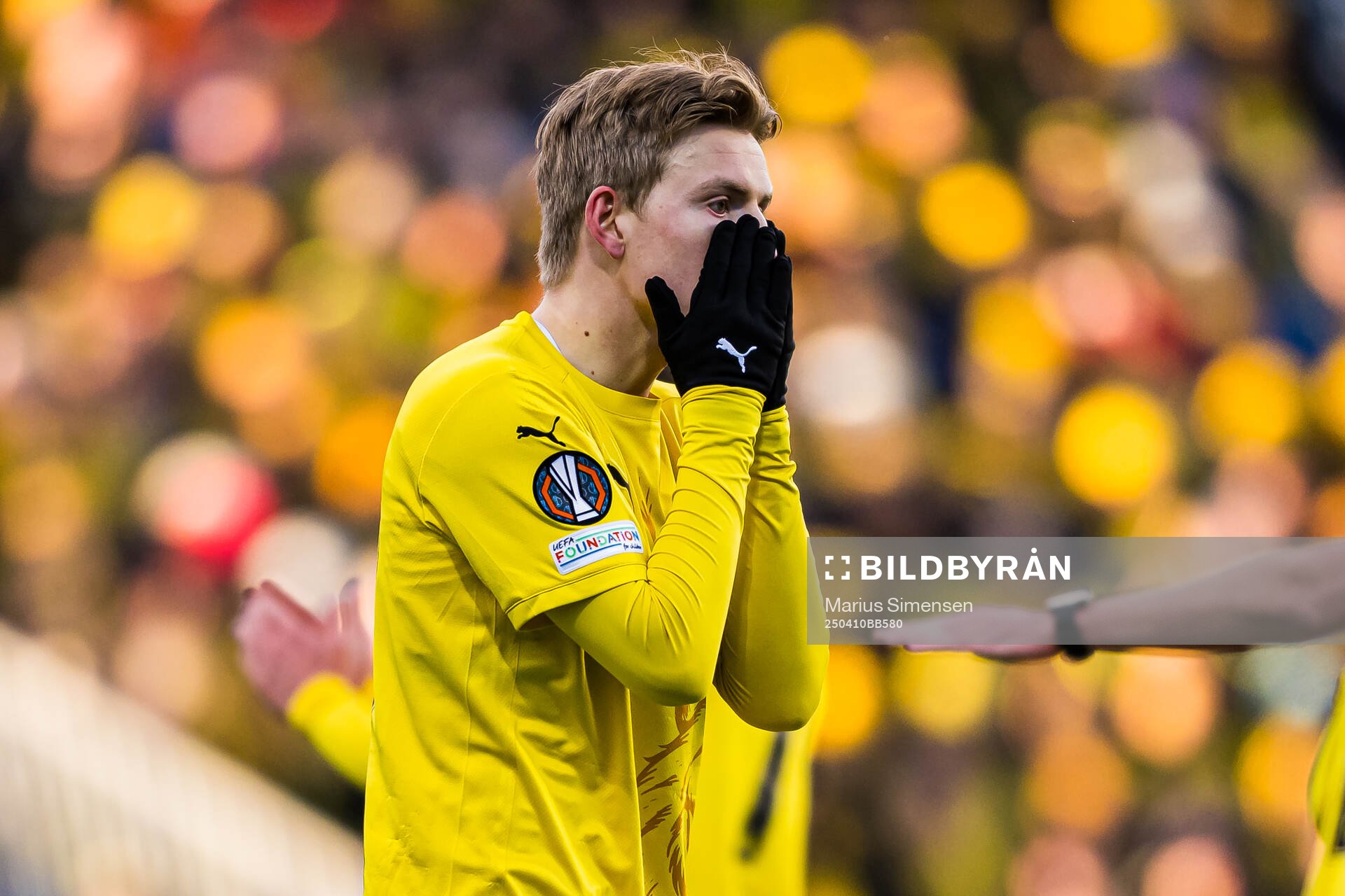 Jens Petter Hauge of Bodø/Glimt looks dejected