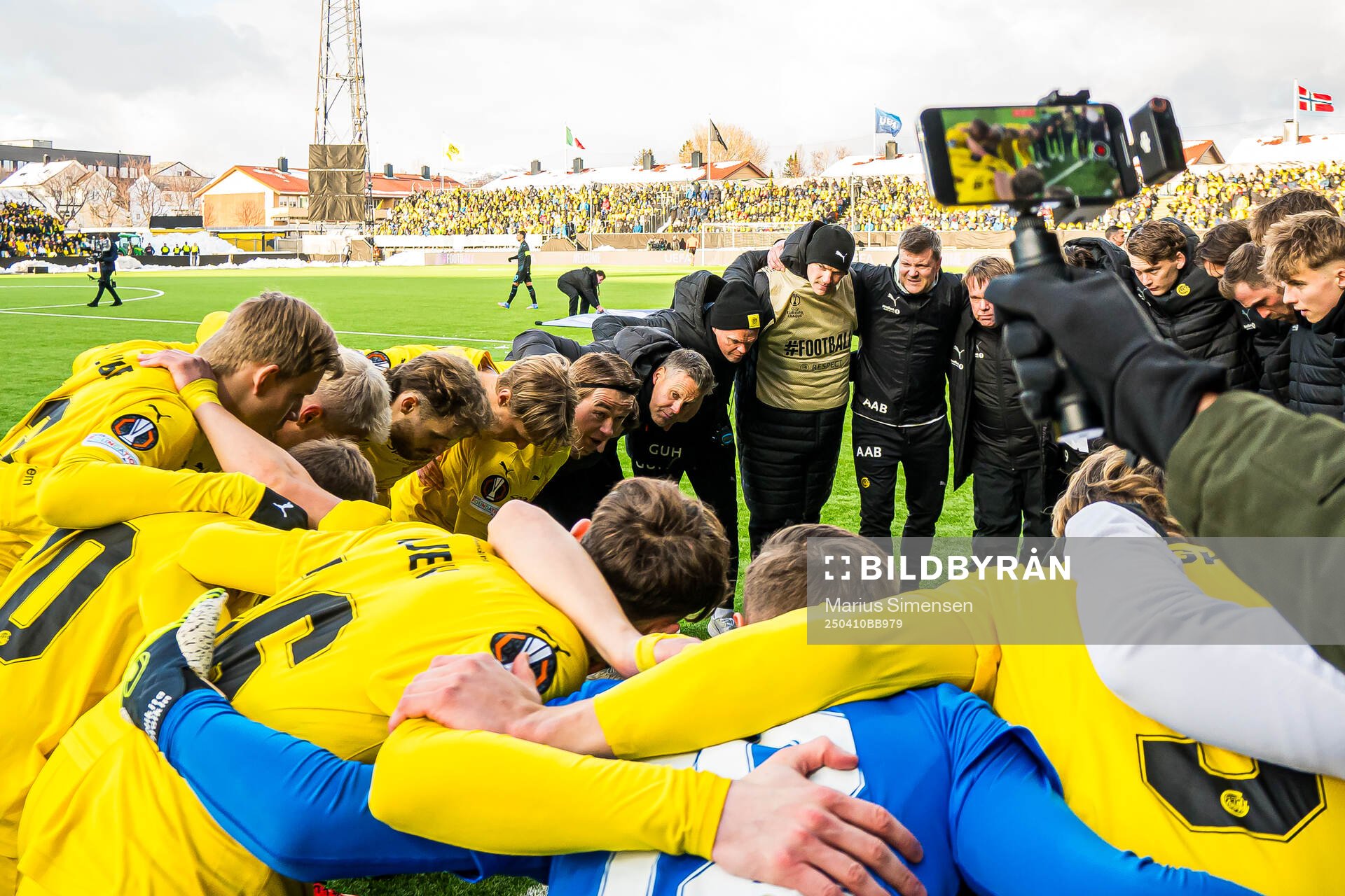 Patrick Berg and Kjetil Knutsen, head coach of Bodø/Glimt