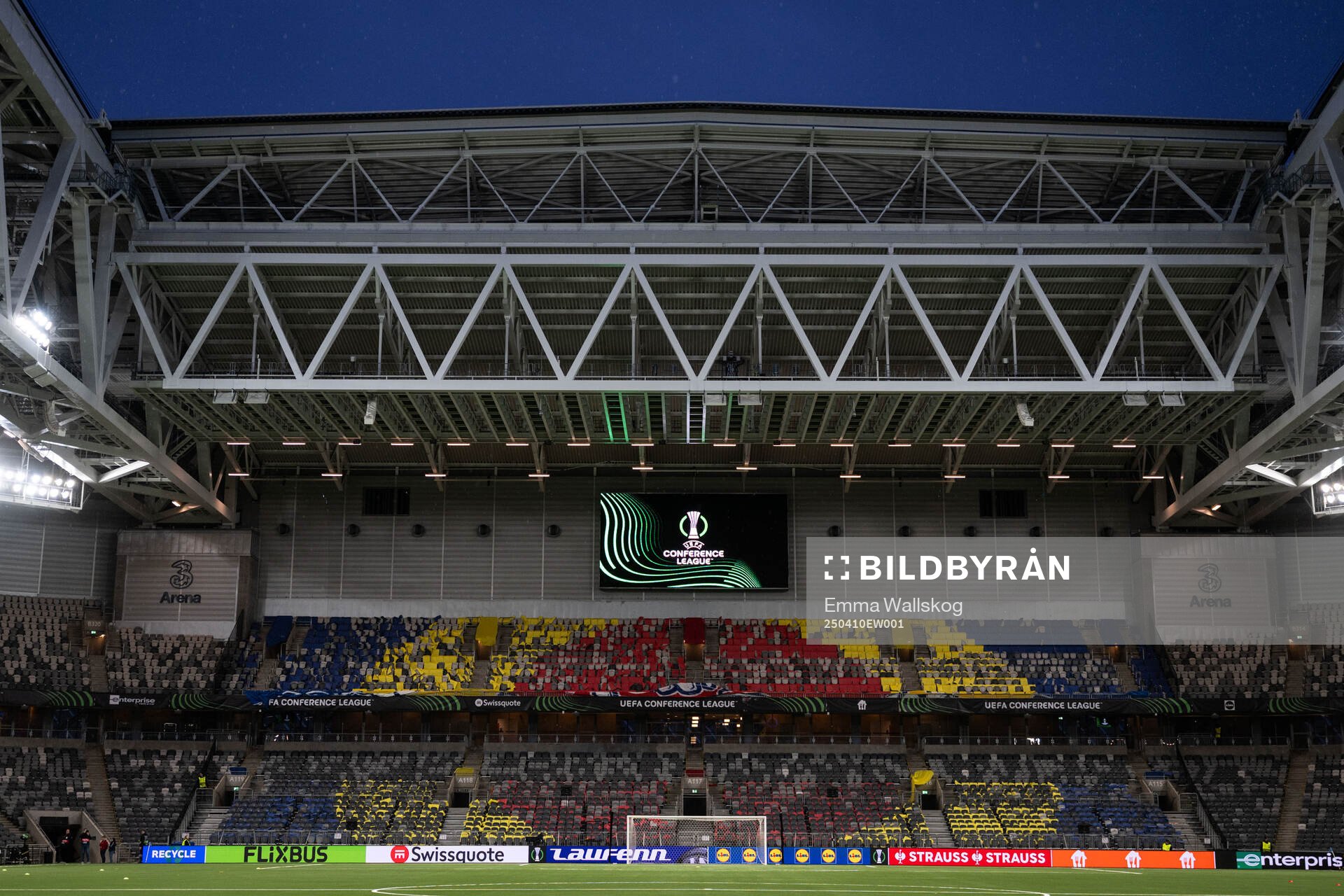 Interior view of 3Arena