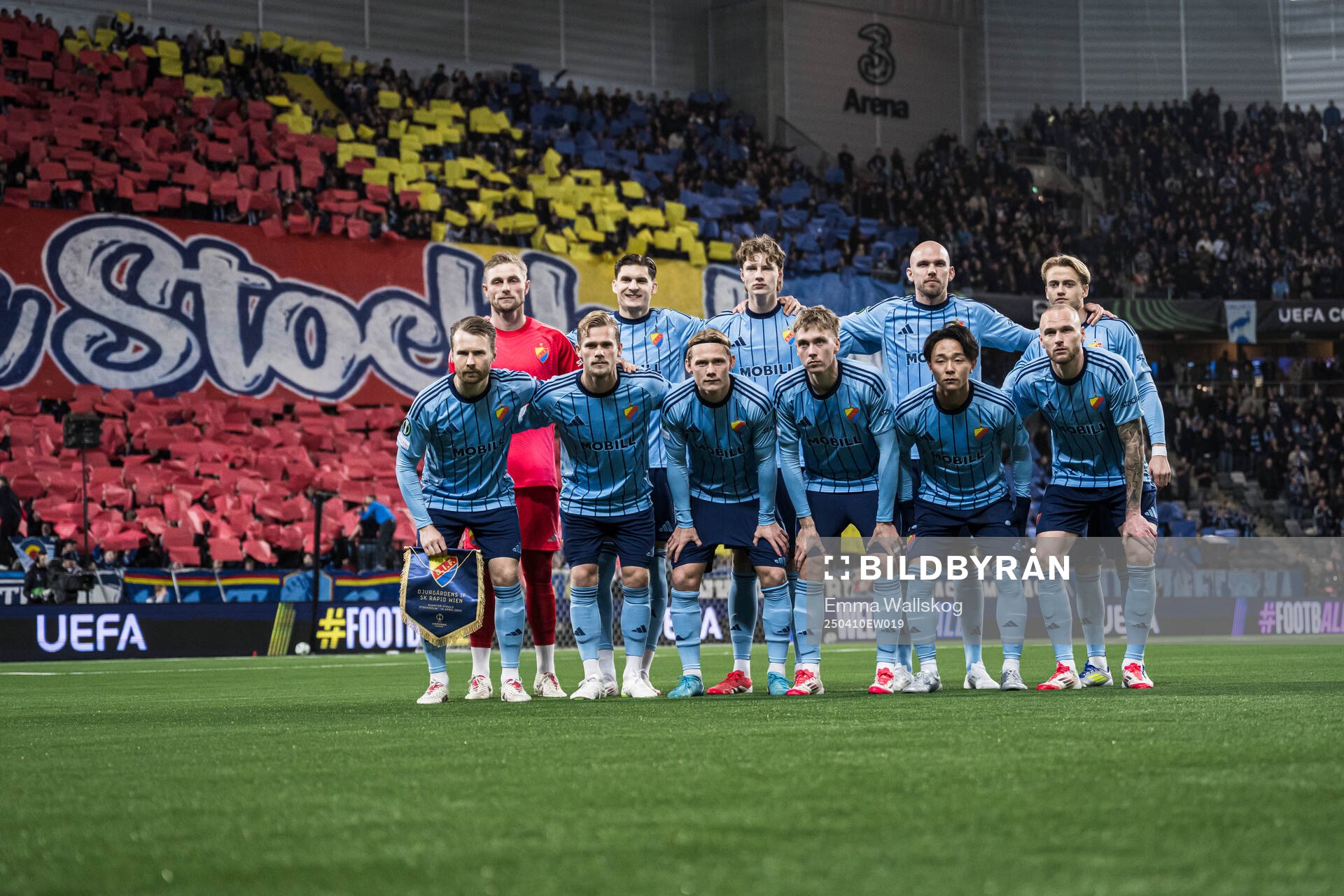 The starting eleven of Djurgården