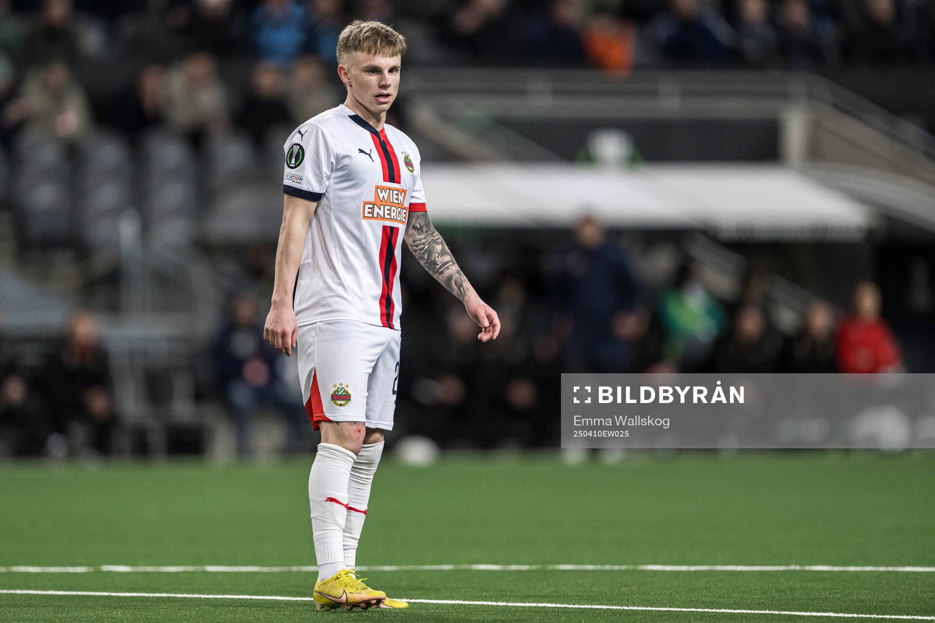 Isak Jansson of Rapid Wien
