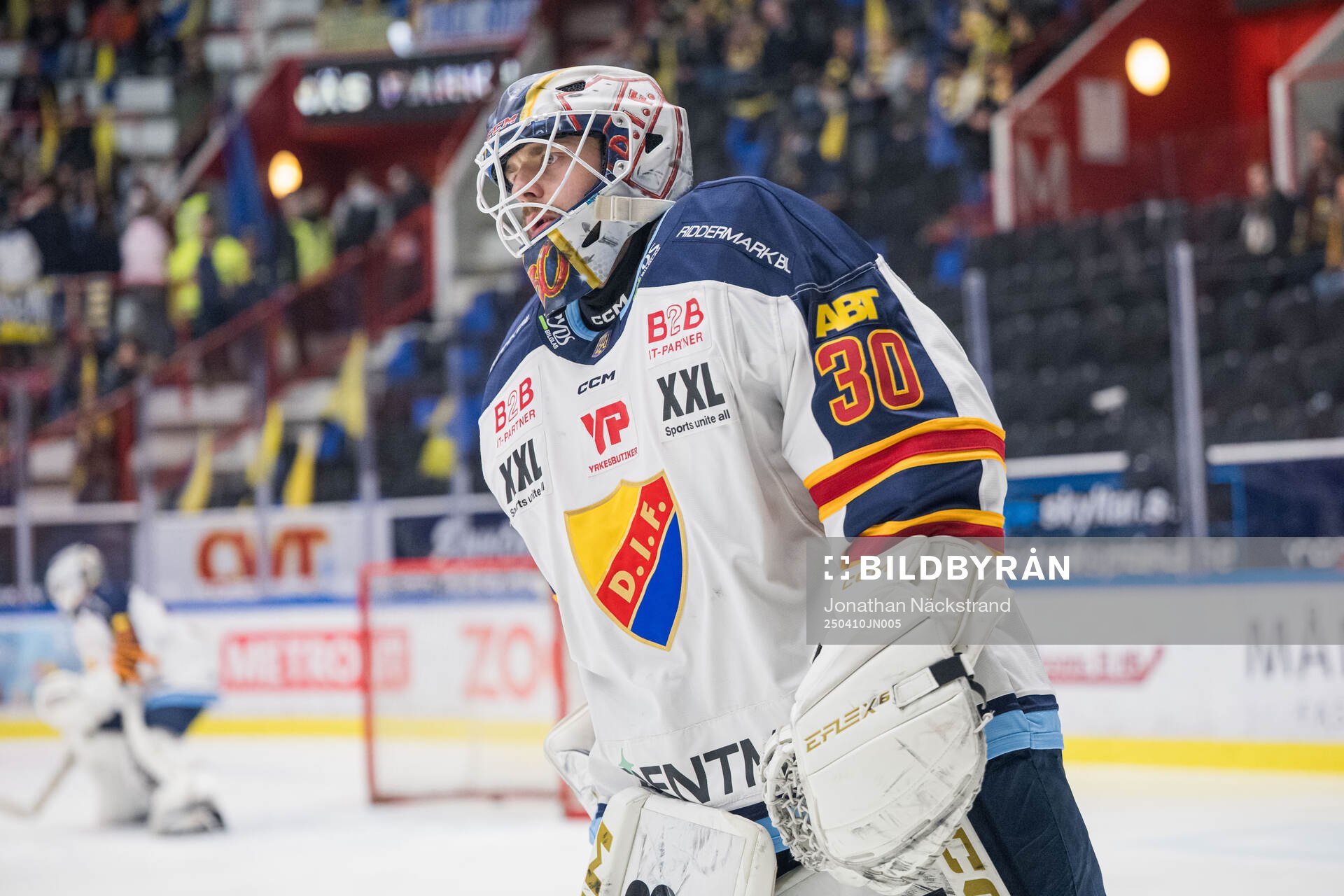 Djurgårdens målvakt Hugo Hävelid
