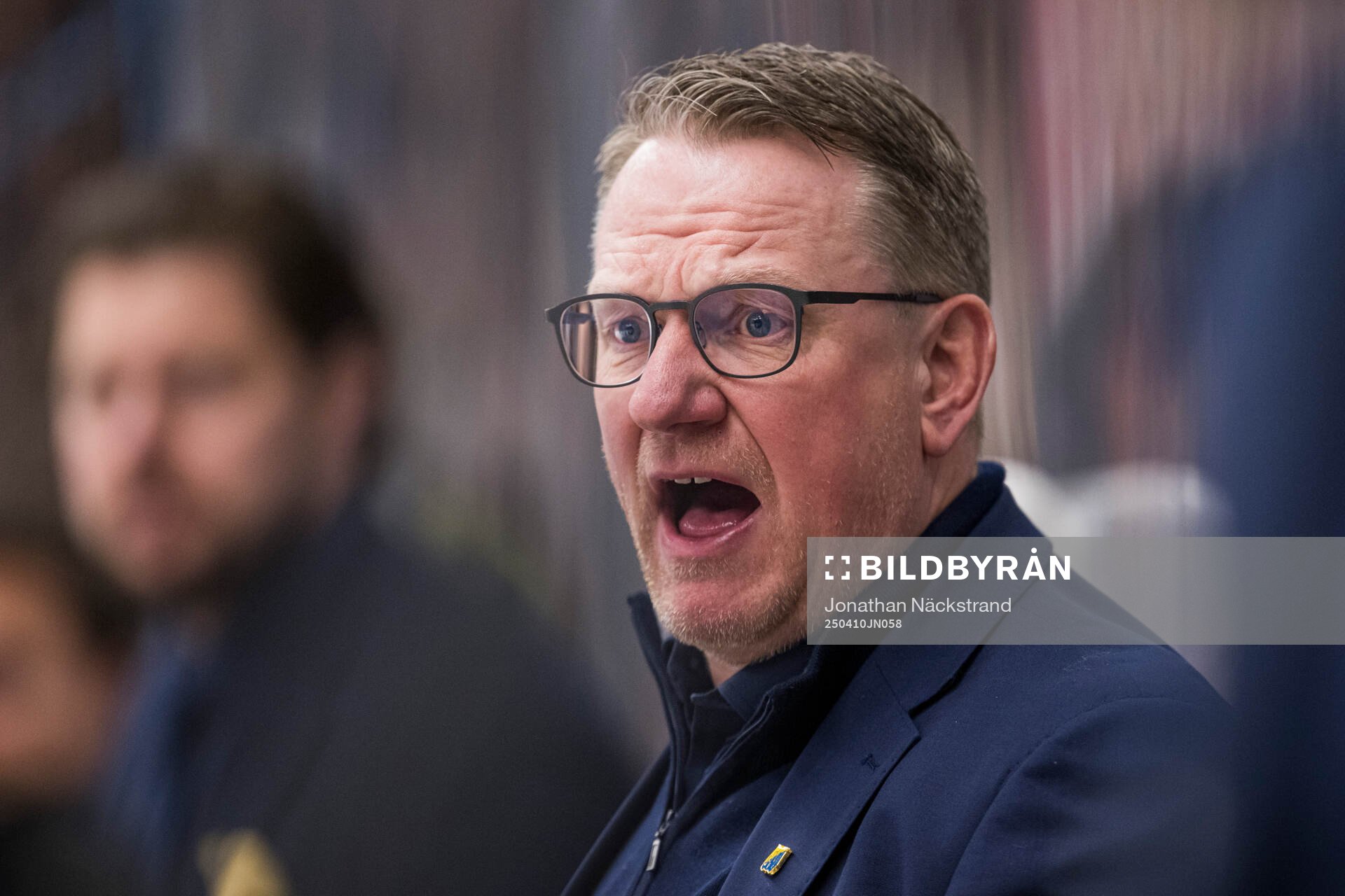 Södertäljes tränare Magnus Bogren