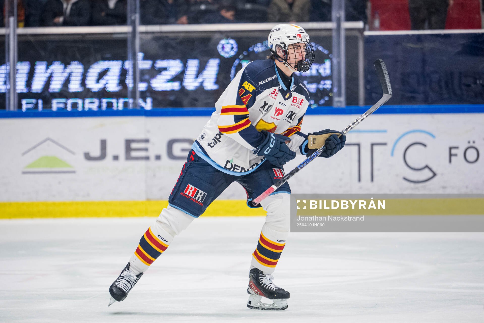 Djurgårdens Anton Frondell jublar