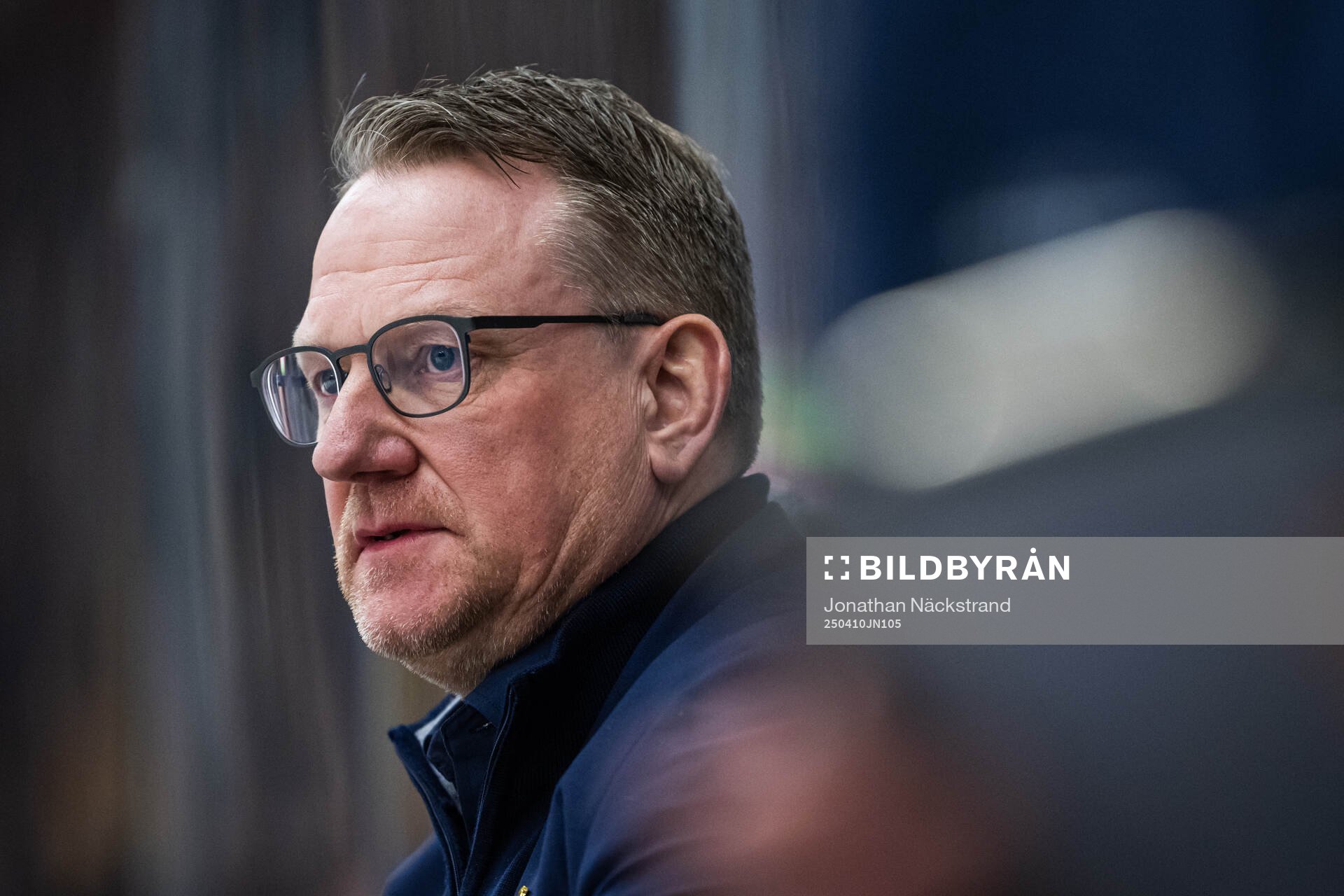 Södertäljes tränare Magnus Bogren