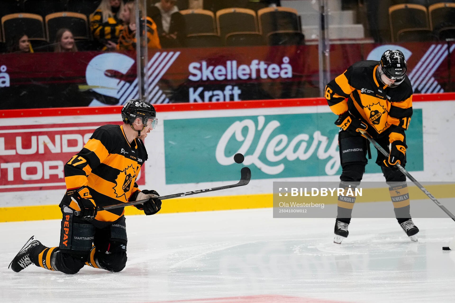 Skellefteås Pär Lindholm och Linus Lindström