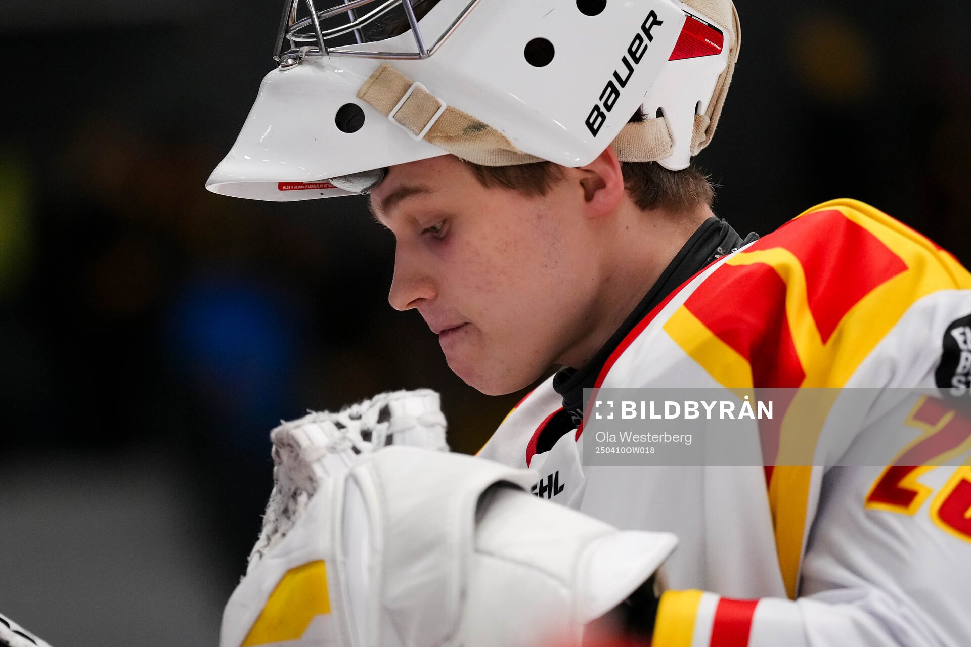 Brynäs målvakt Oscar Westman