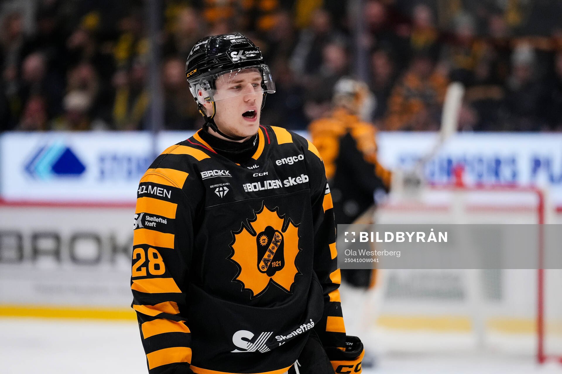 Skellefteås Michael Brandsegg-Nygård deppar
