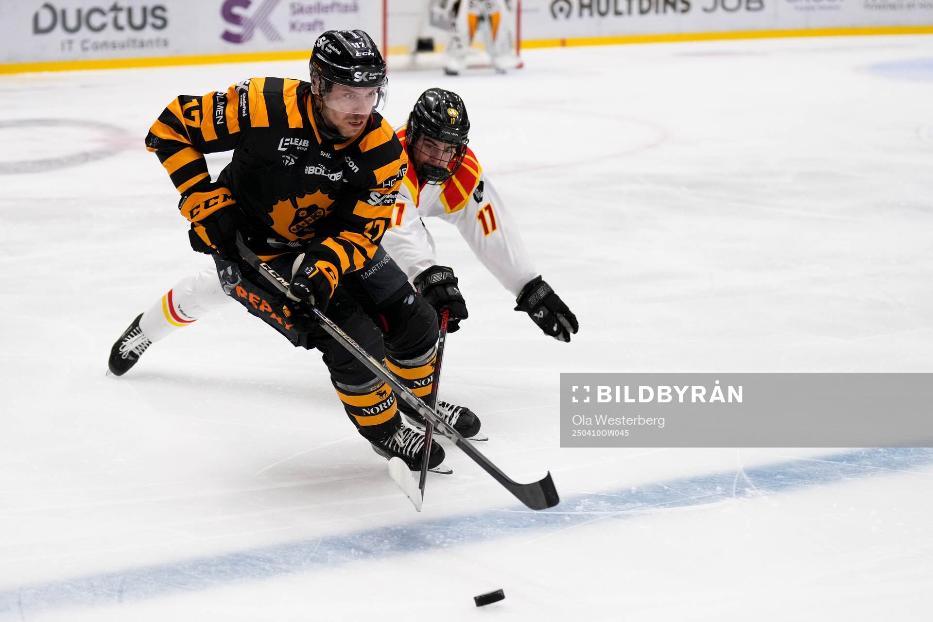Skellefteås Pär Lindholm och Brynäs Michal Svrcek