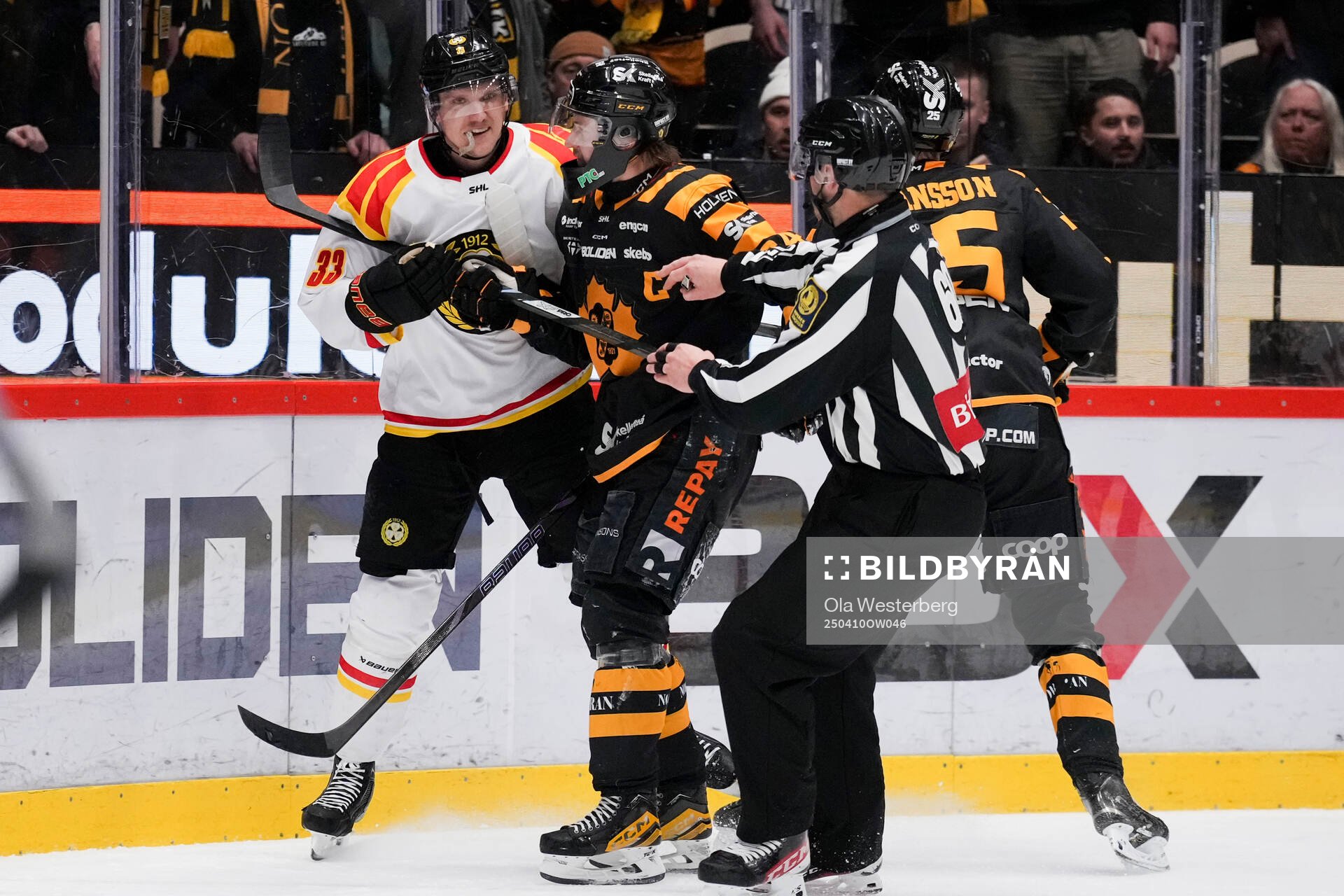 Brynäs Jakob Silfverberg och Skellefteås Jonathan Pudas
