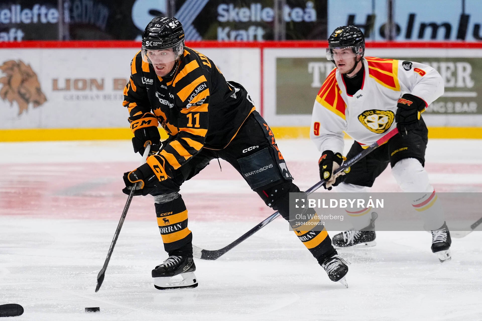 Skellefteås Max Lindholm och Brynäs Victor Söderström