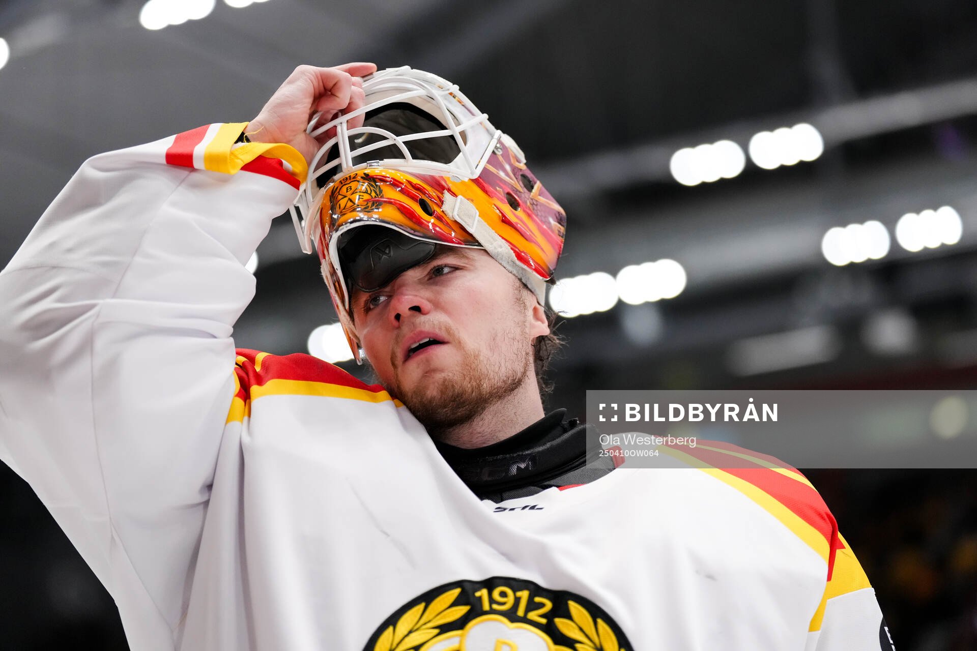 Brynäs målvakt Erik Källgren