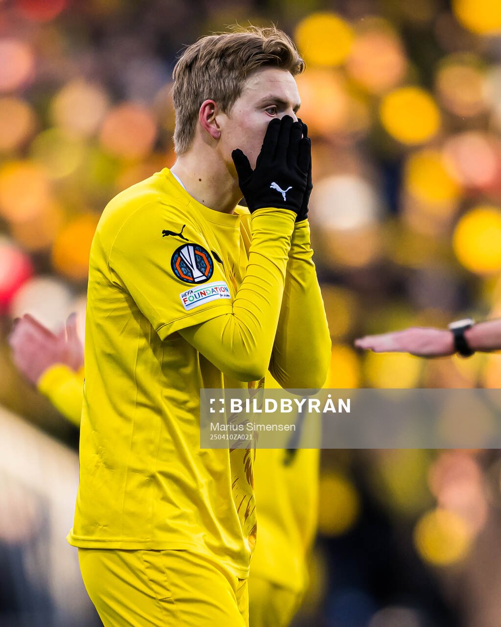 Jens Petter Hauge of Bodø/Glimt looks dejected